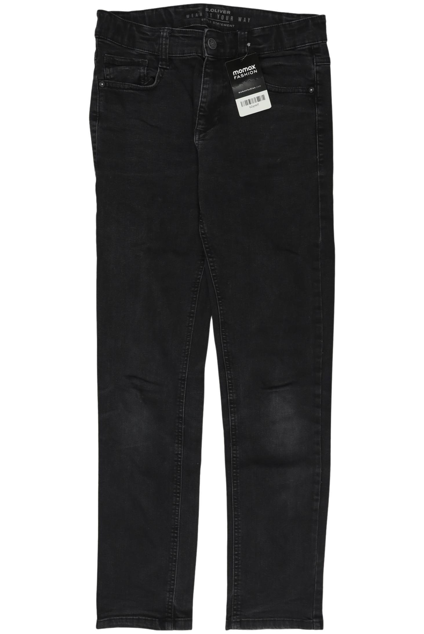 

s.Oliver Jungen Jeans, schwarz, Gr. 164
