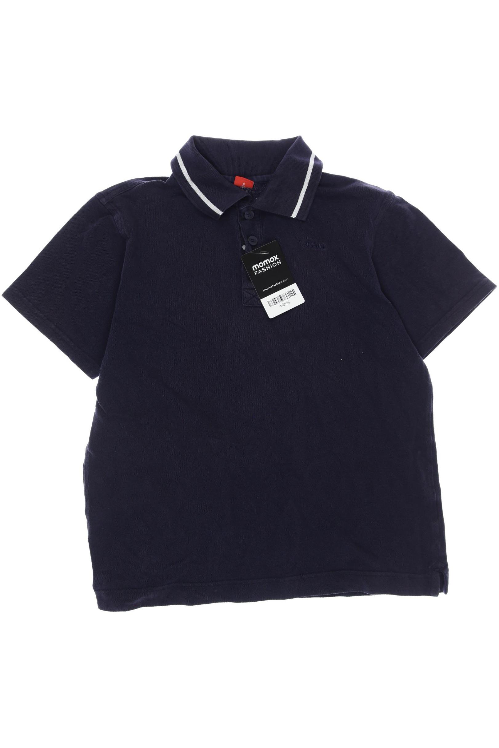 

s.Oliver Herren Poloshirt, marineblau, Gr. 152