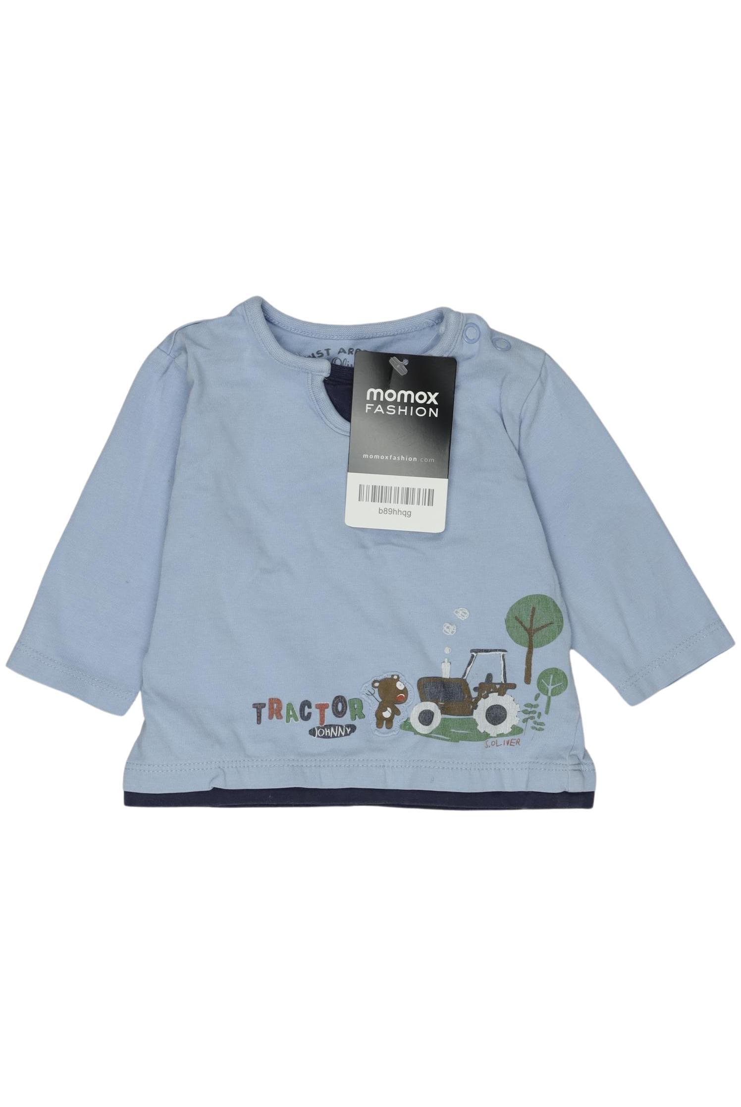 

s.Oliver Jungen Langarmshirt, hellblau, Gr. 50/56