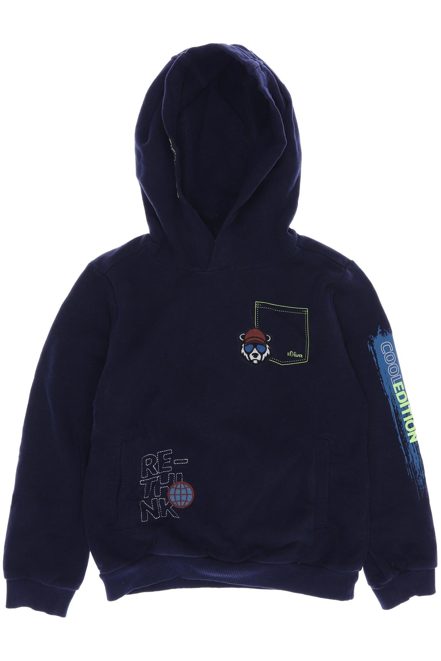 

s.Oliver Herren Hoodies & Sweater, marineblau, Gr. 128