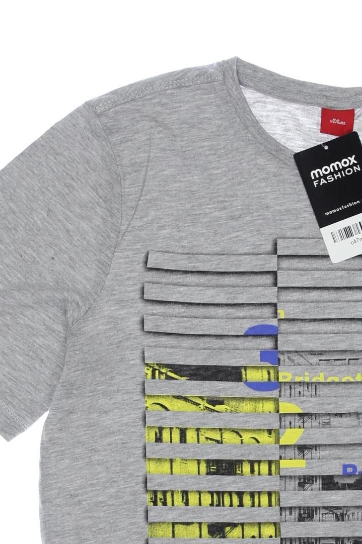Thumbnail - s.Oliver Jungen T-Shirt, grau, Gr. 164