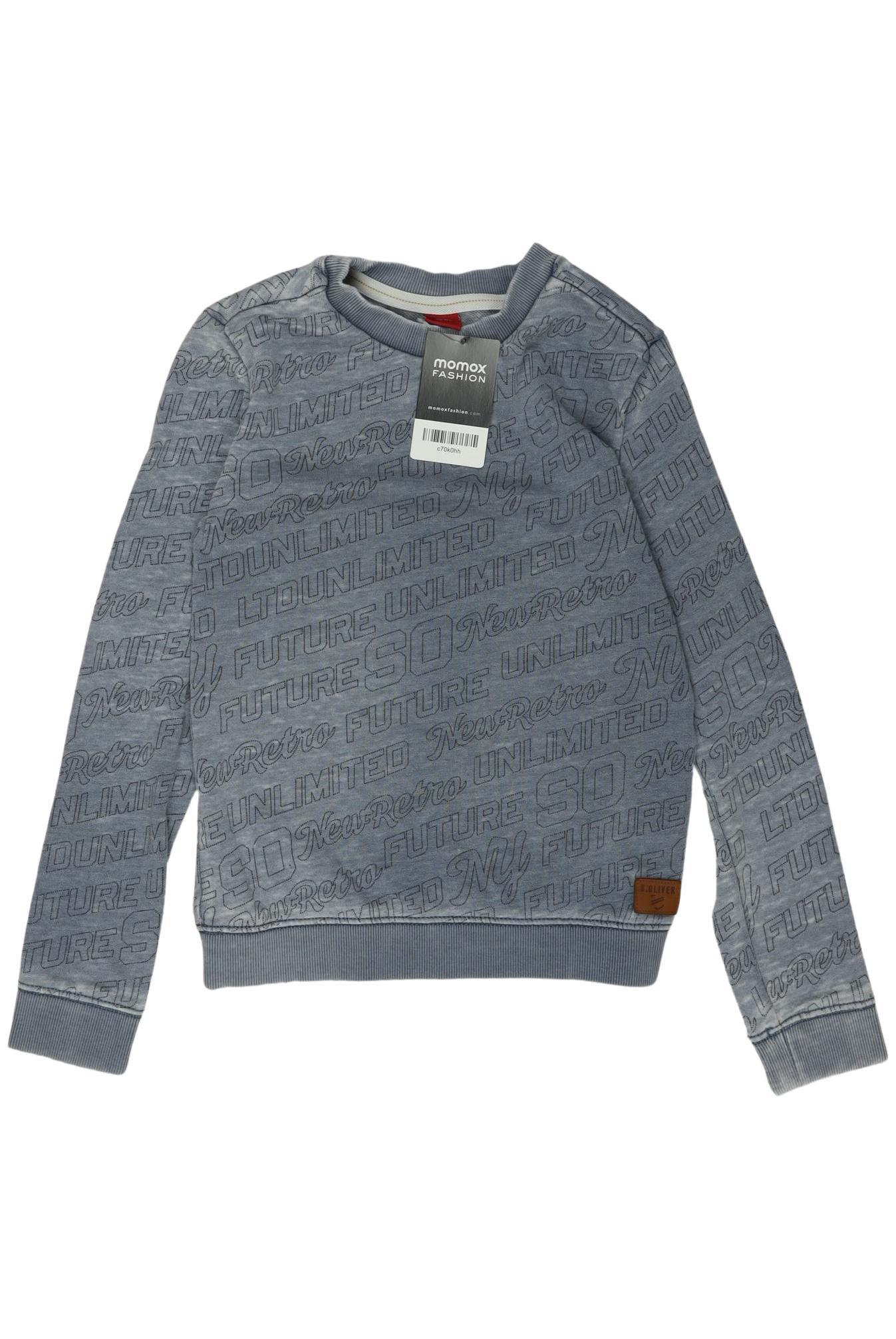 

s.Oliver Jungen Langarmshirt, blau, Gr. 140
