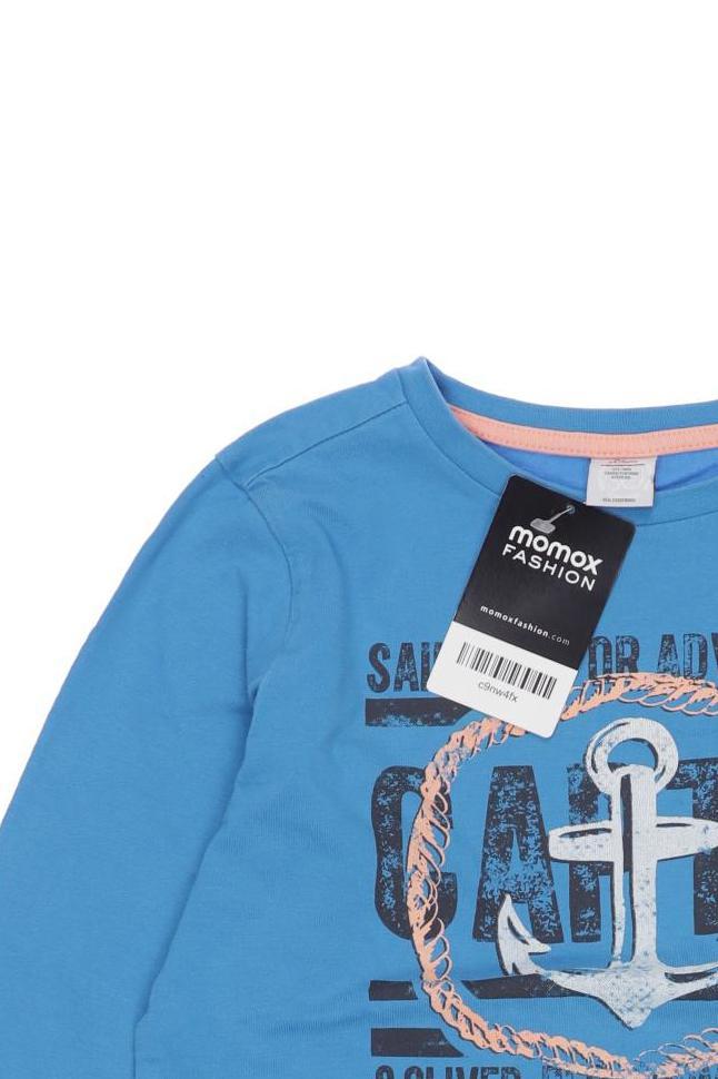 Thumbnail - s.Oliver Herren Langarmshirt, blau, Gr. 128