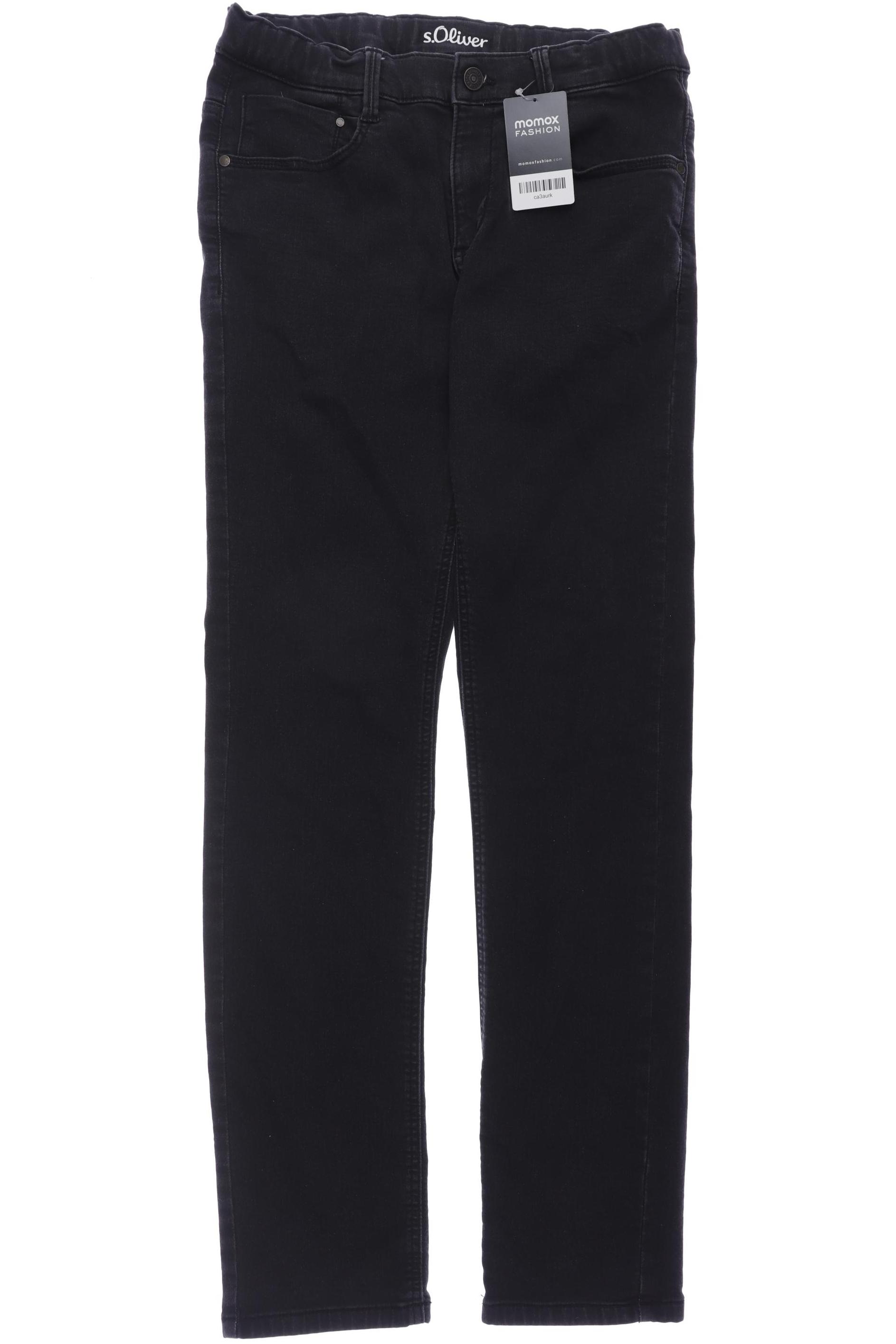 

s.Oliver Jungen Jeans, schwarz