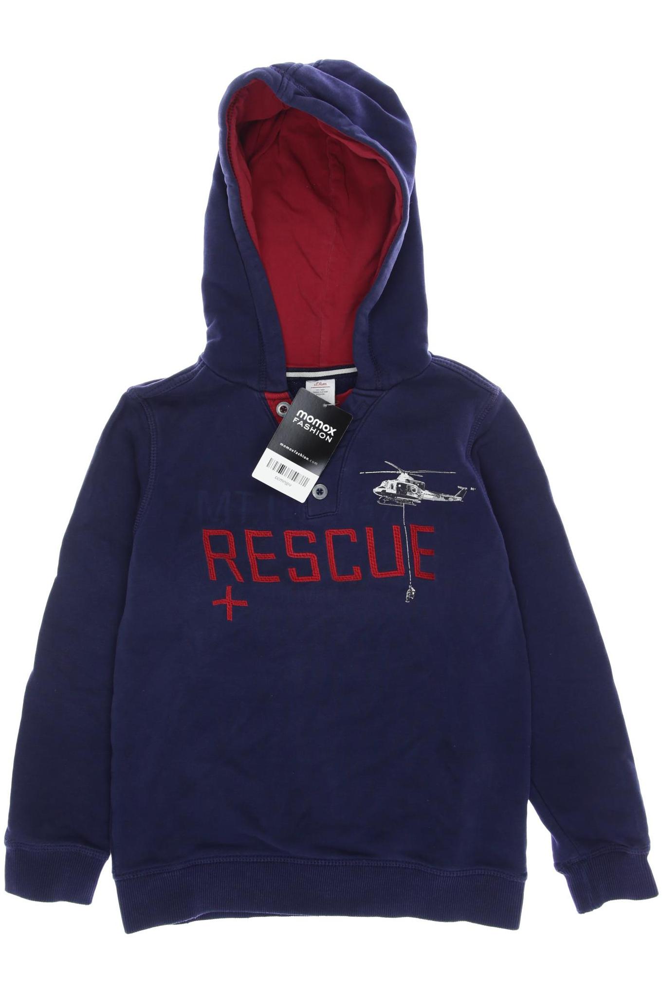 

s.Oliver Herren Hoodies & Sweater, marineblau, Gr. 116