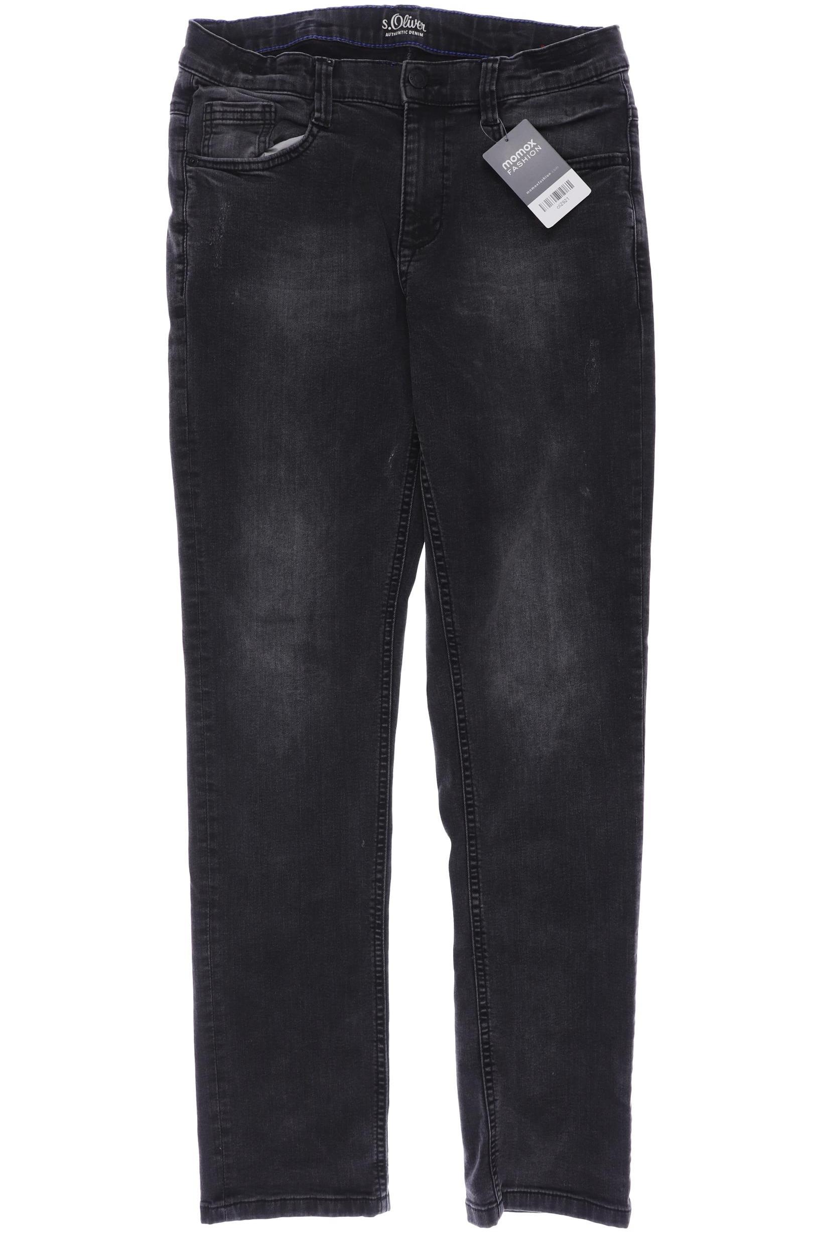 

s.Oliver Jungen Jeans, schwarz