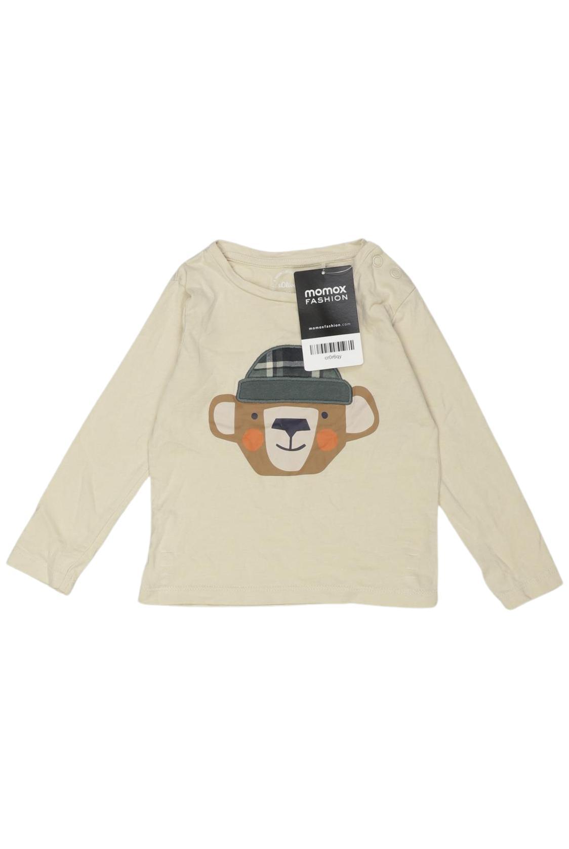 

s.Oliver Jungen Langarmshirt, beige, Gr. 80