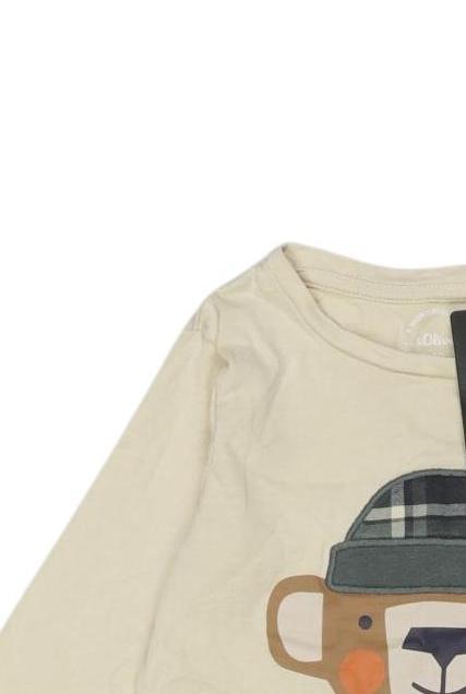 Thumbnail - s.Oliver Jungen Langarmshirt, beige, Gr. 80