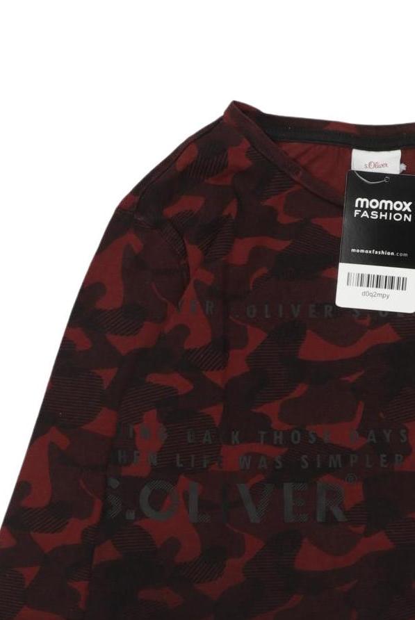 Thumbnail - s.Oliver Jungen Langarmshirt, rot, Gr. 152