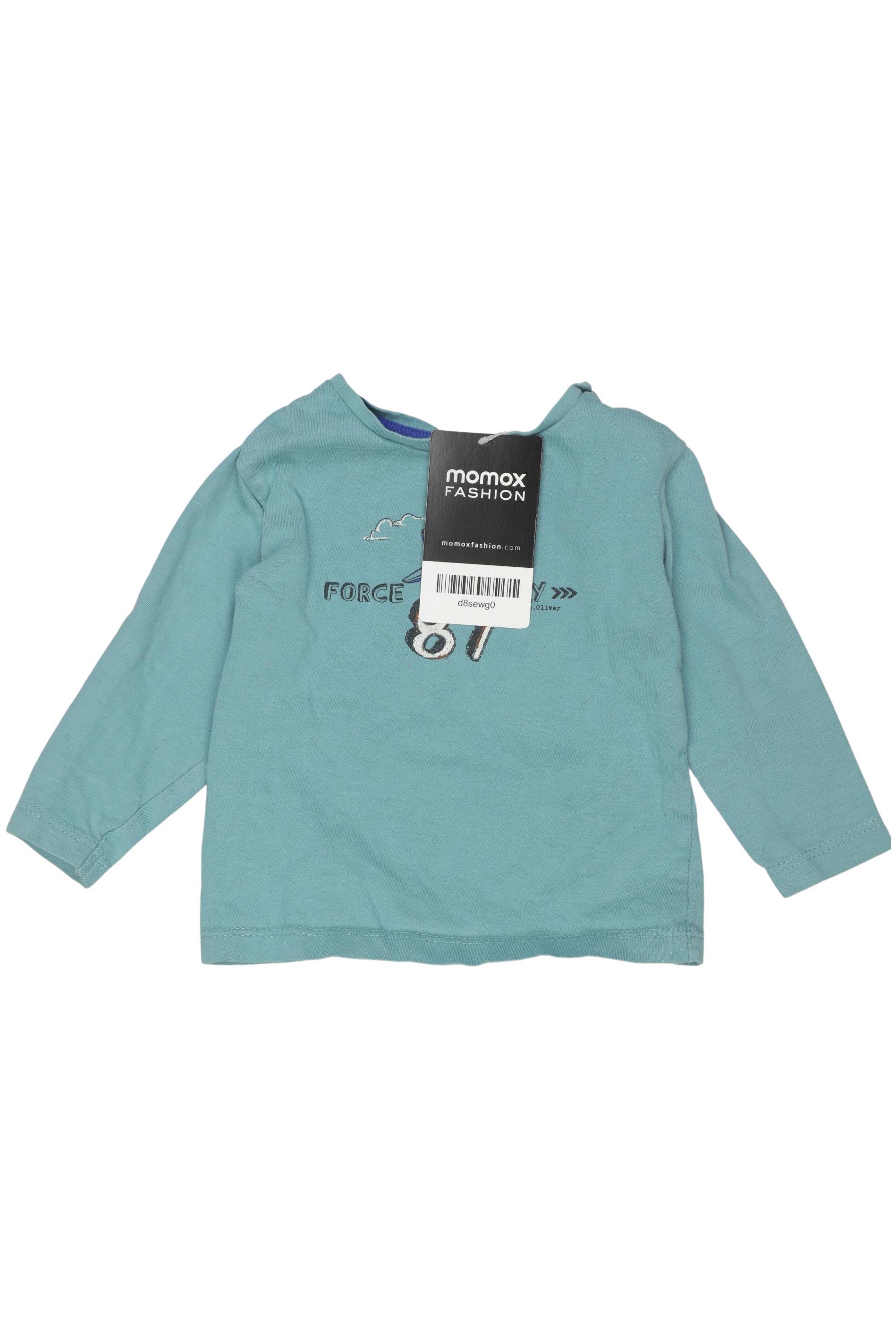 

s.Oliver Jungen Langarmshirt, türkis, Gr. 68