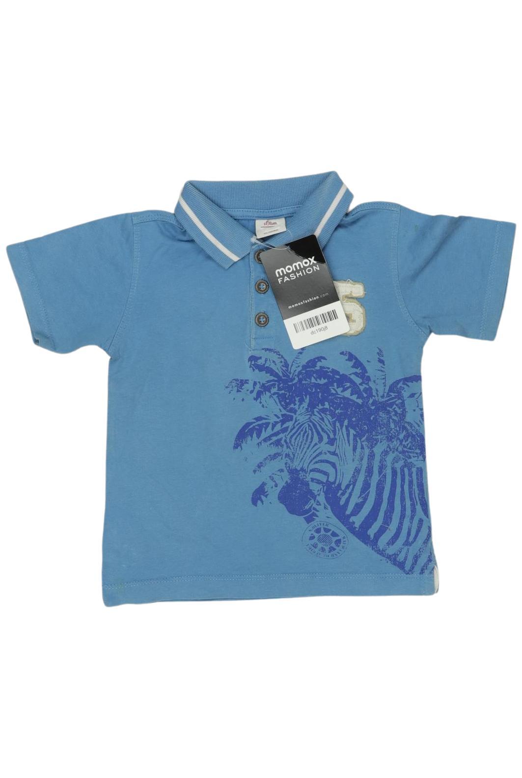 

s.Oliver Herren Poloshirt, blau, Gr. 74