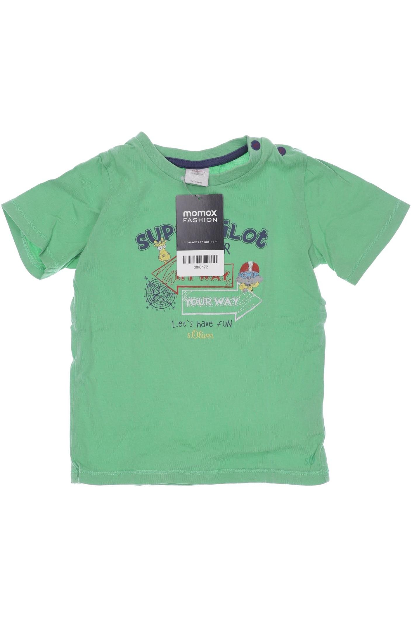 

s.Oliver Herren T-Shirt, grün, Gr. 86