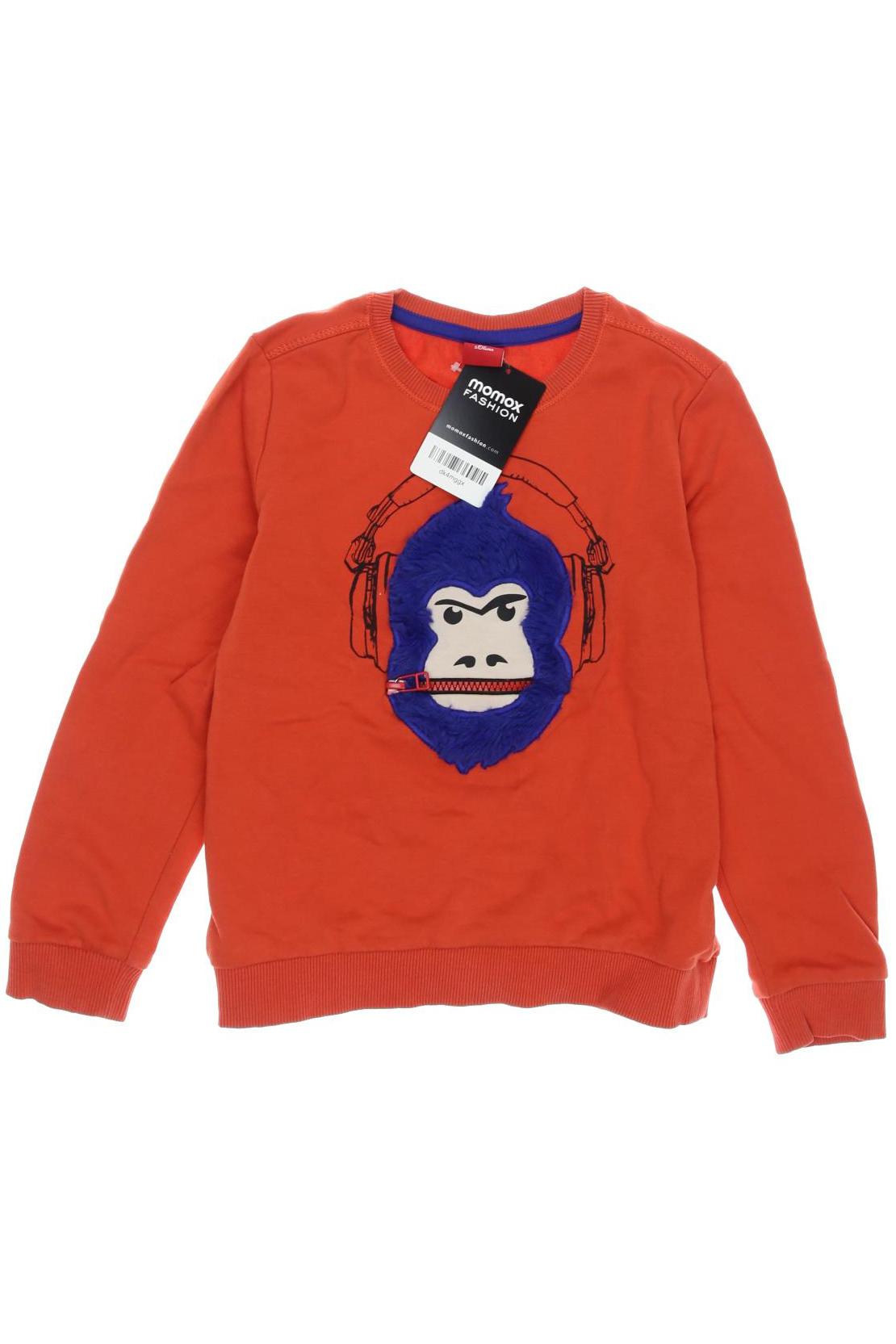 

s.Oliver Herren Hoodies & Sweater, orange, Gr. 116