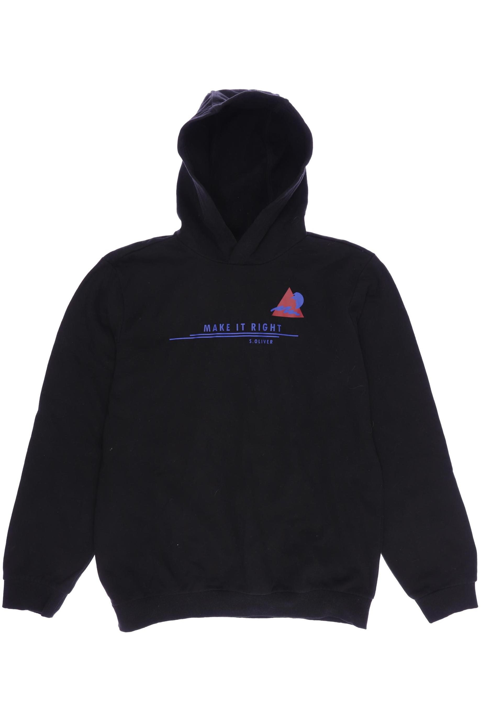 

s.Oliver Herren Hoodies & Sweater, schwarz, Gr. 176