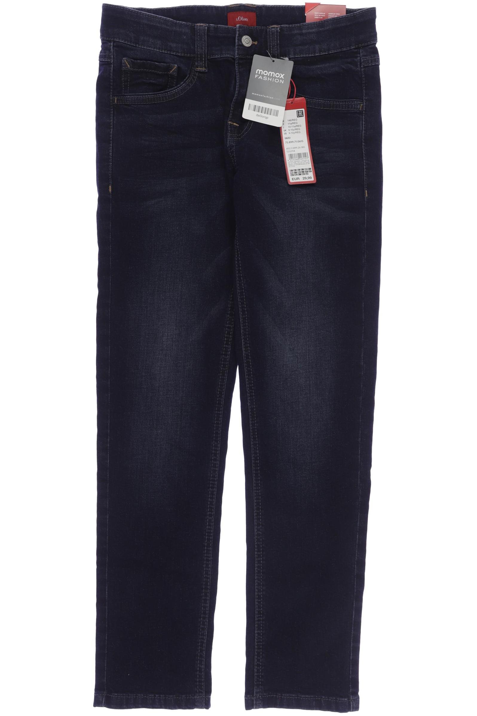 

s.Oliver Jungen Jeans, marineblau
