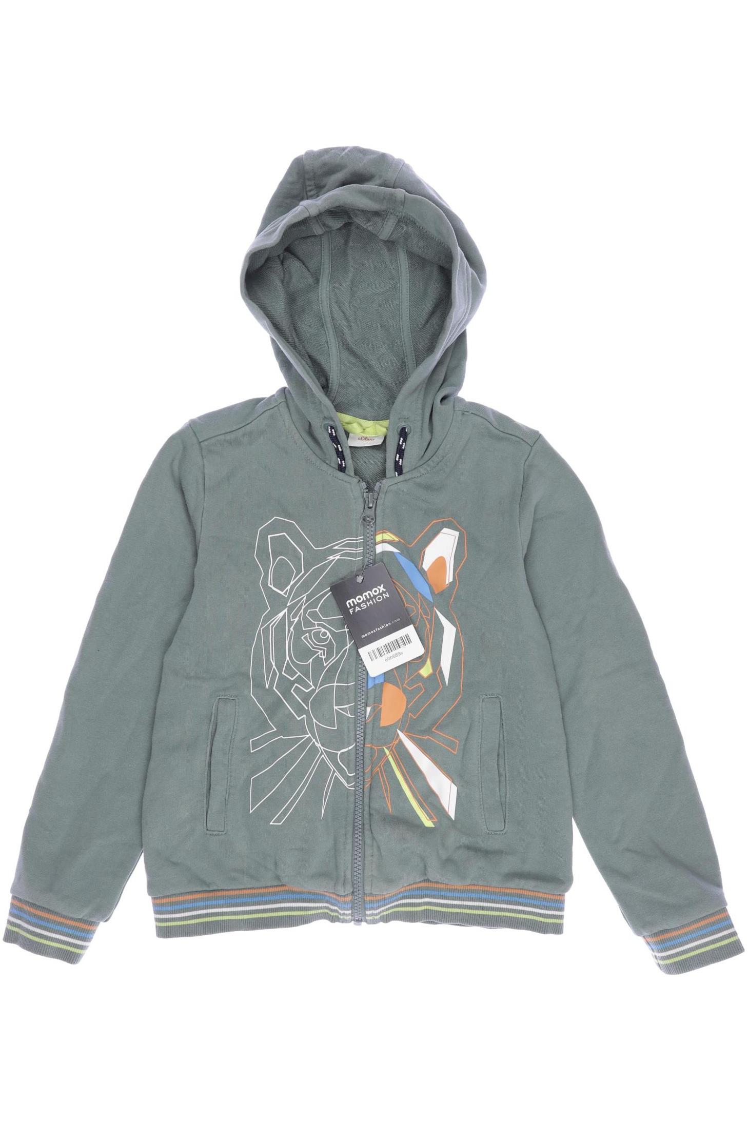 

s.Oliver Herren Hoodies & Sweater, grün, Gr. 128