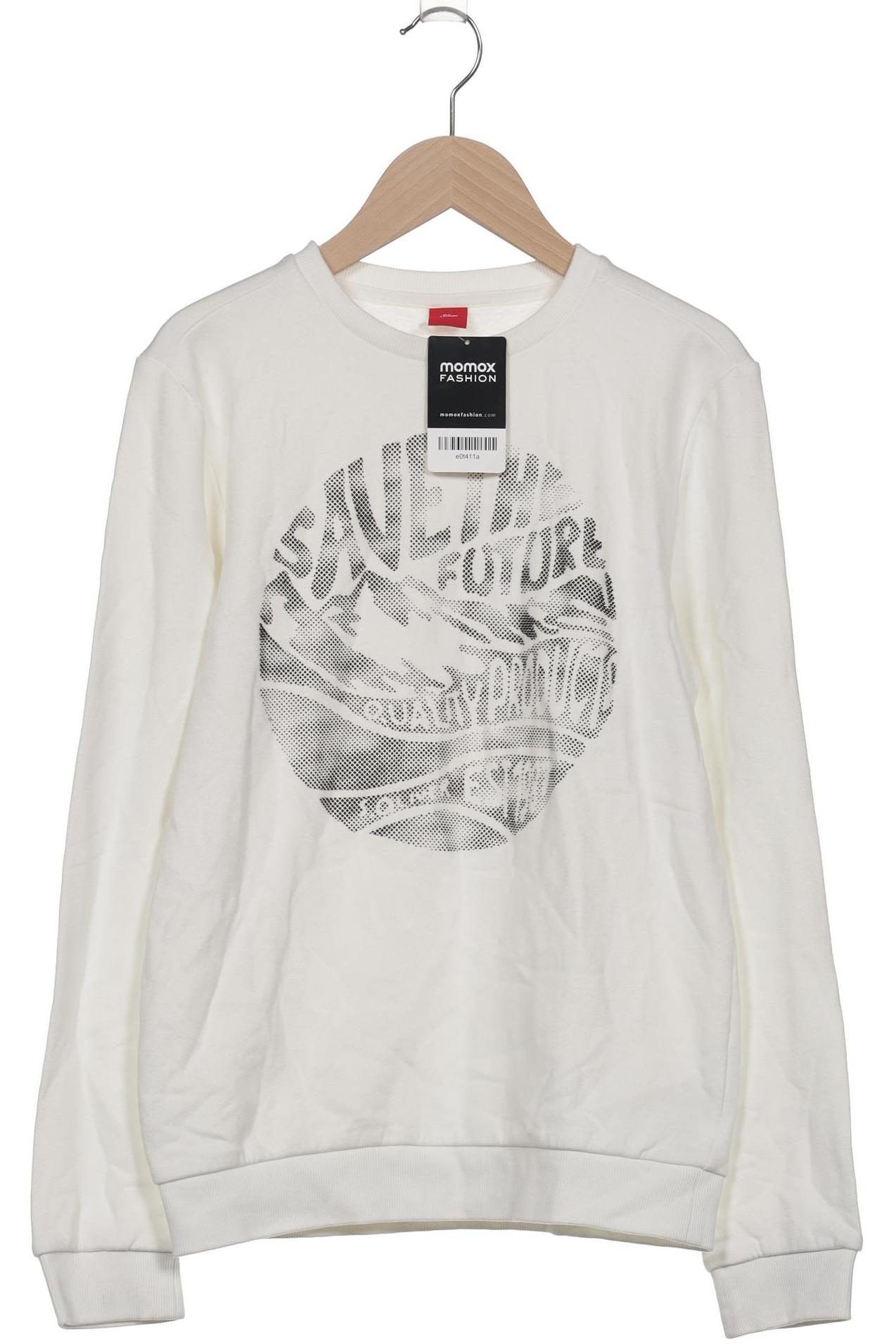 

s.Oliver Herren Hoodies & Sweater, weiß, Gr. 164
