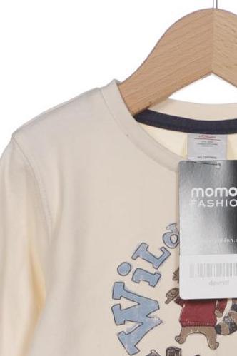 Thumbnail - s.Oliver Herren Langarmshirt, cremeweiß, Gr. 86