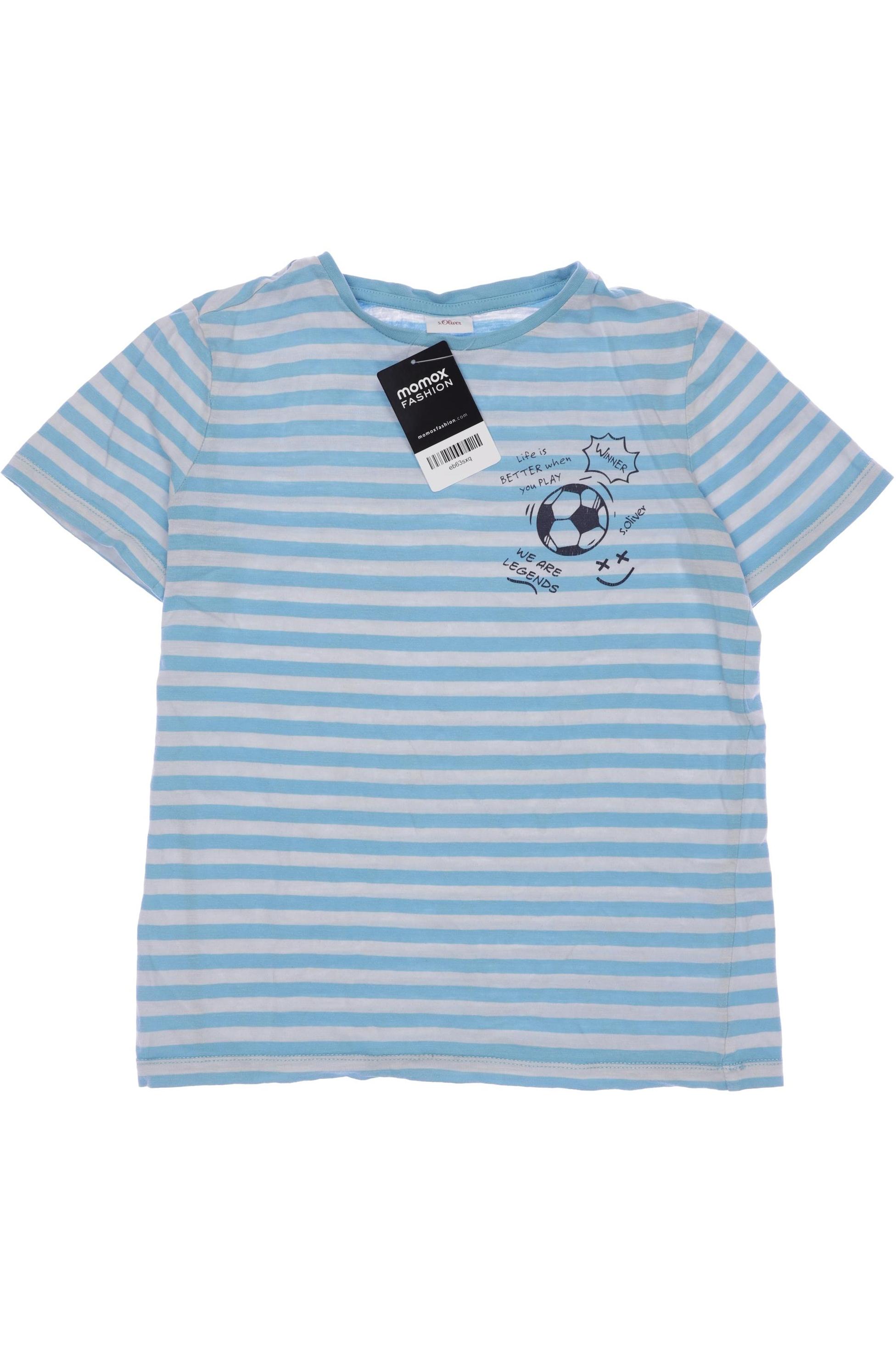

s.Oliver Herren T-Shirt, hellblau, Gr. 140
