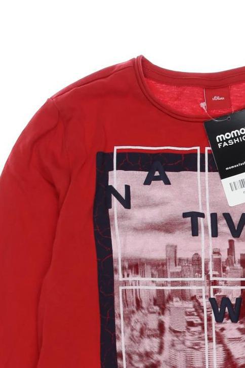 Thumbnail - s.Oliver Herren Langarmshirt, rot, Gr. 140