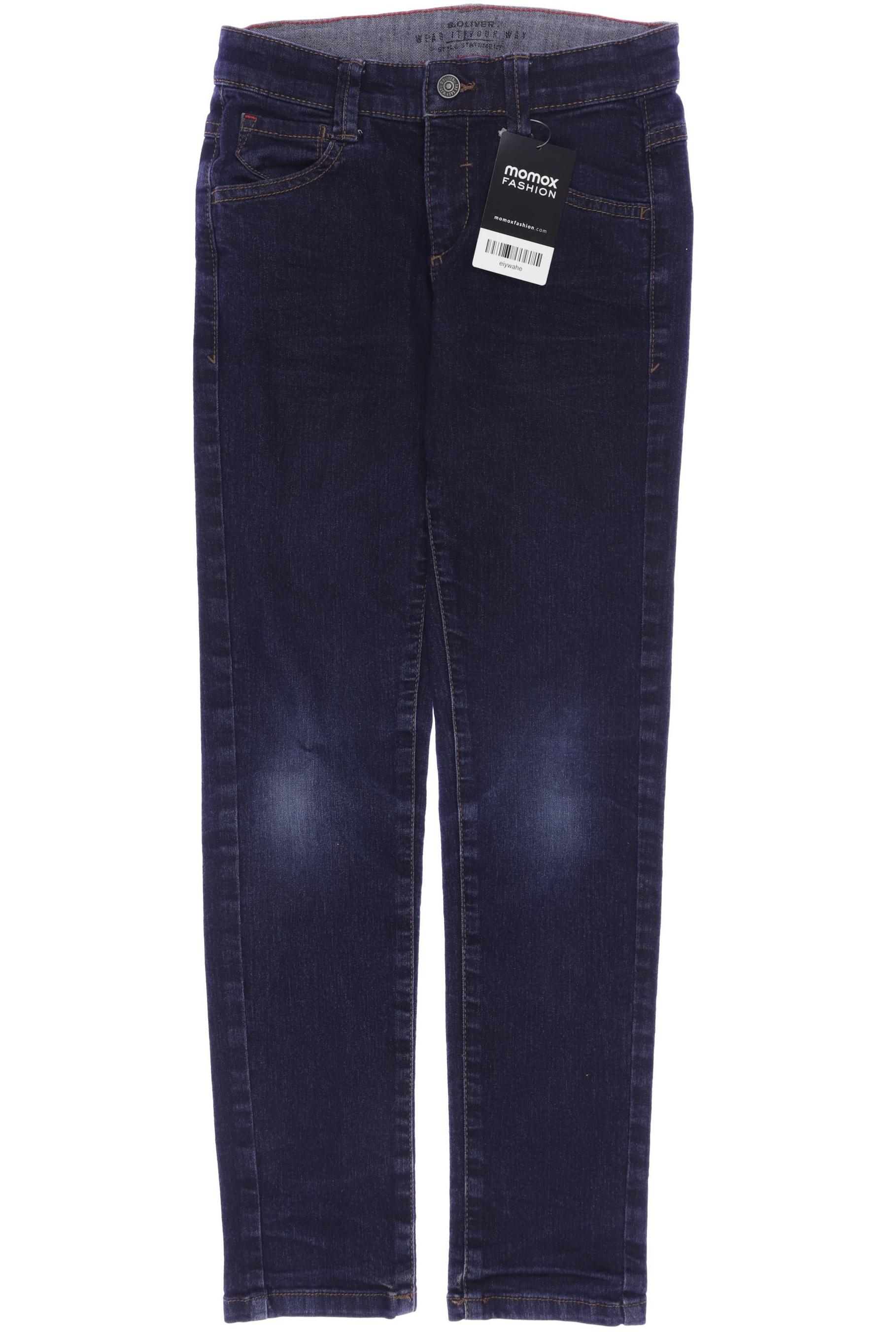 

s.Oliver Jungen Jeans, marineblau