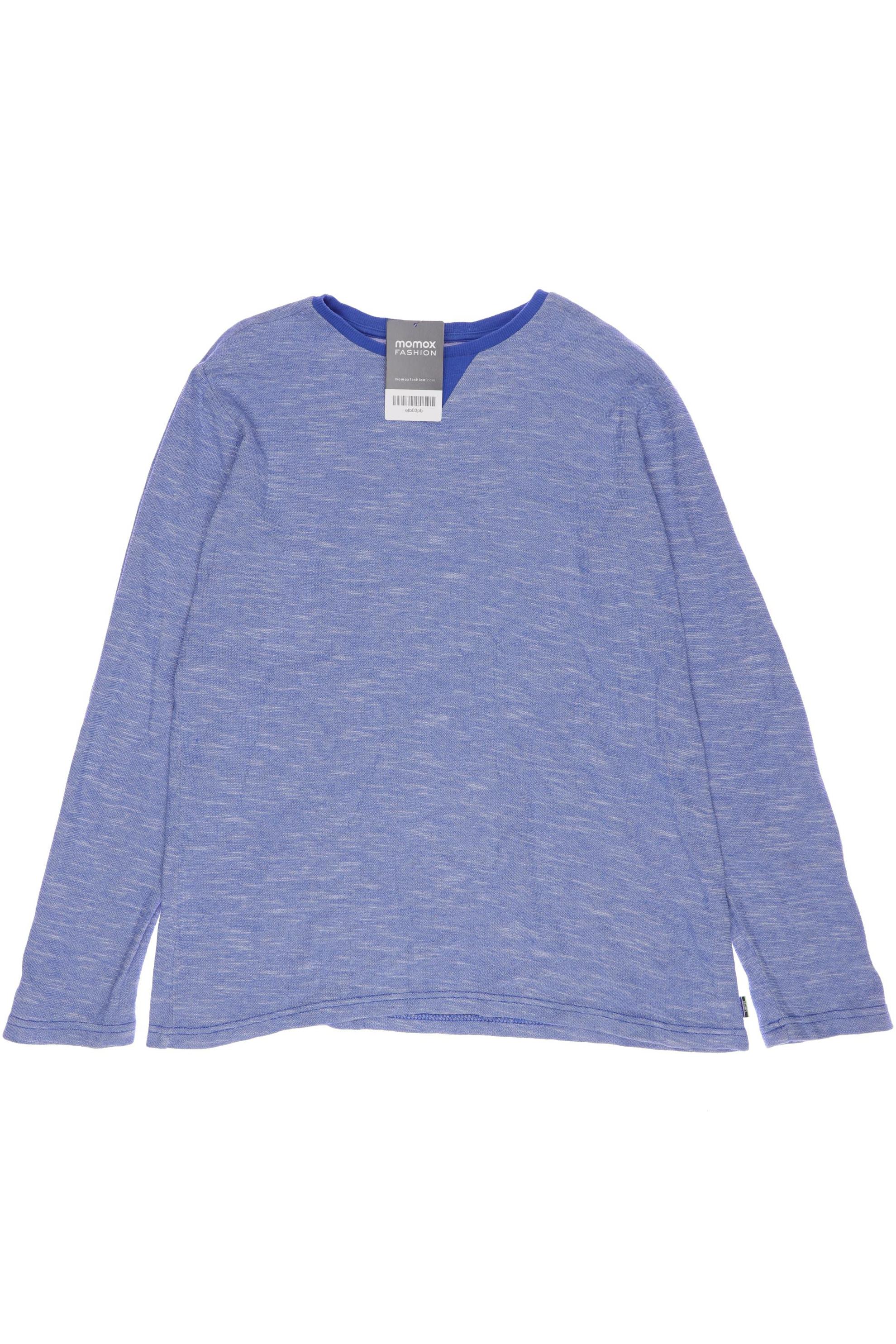 

s.Oliver Herren Langarmshirt, blau, Gr. 164