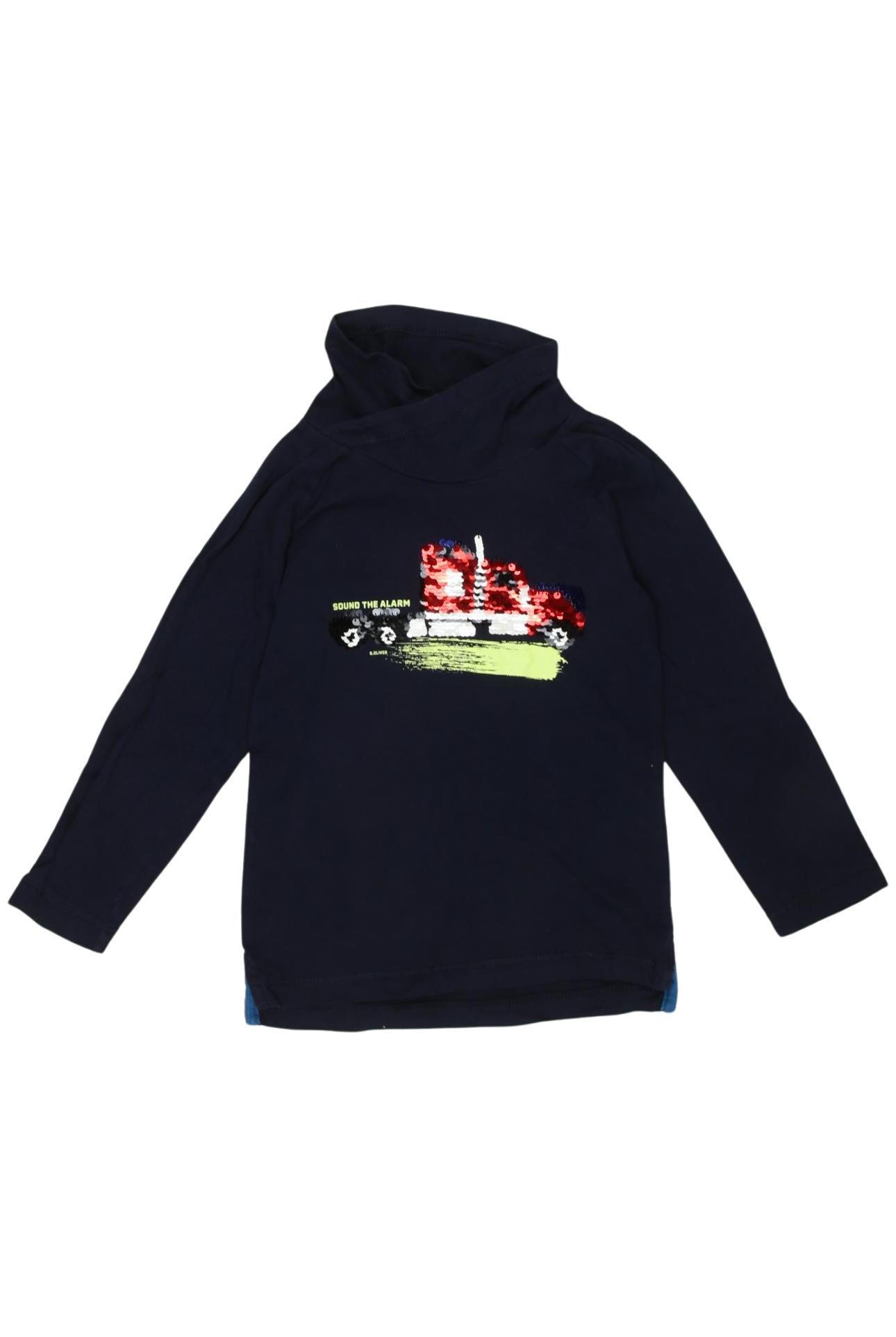 

s.Oliver Jungen Langarmshirt, marineblau, Gr. 104