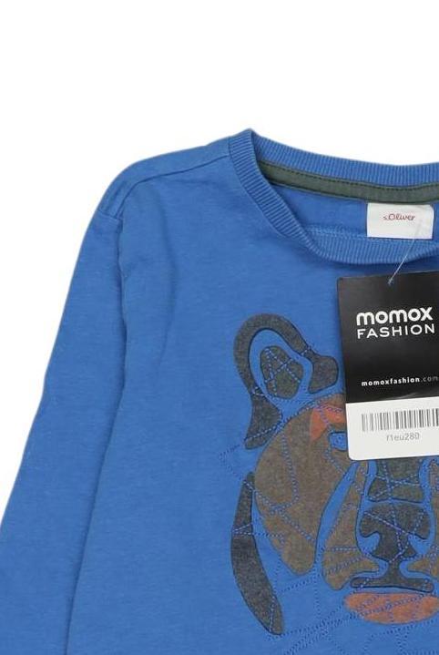 Thumbnail - s.Oliver Jungen Langarmshirt, blau, Gr. 116