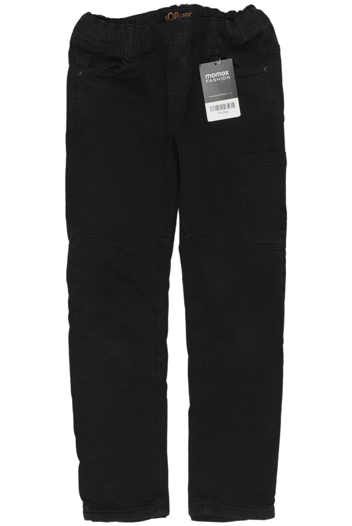 

s.Oliver Herren Jeans, schwarz, Gr. 134
