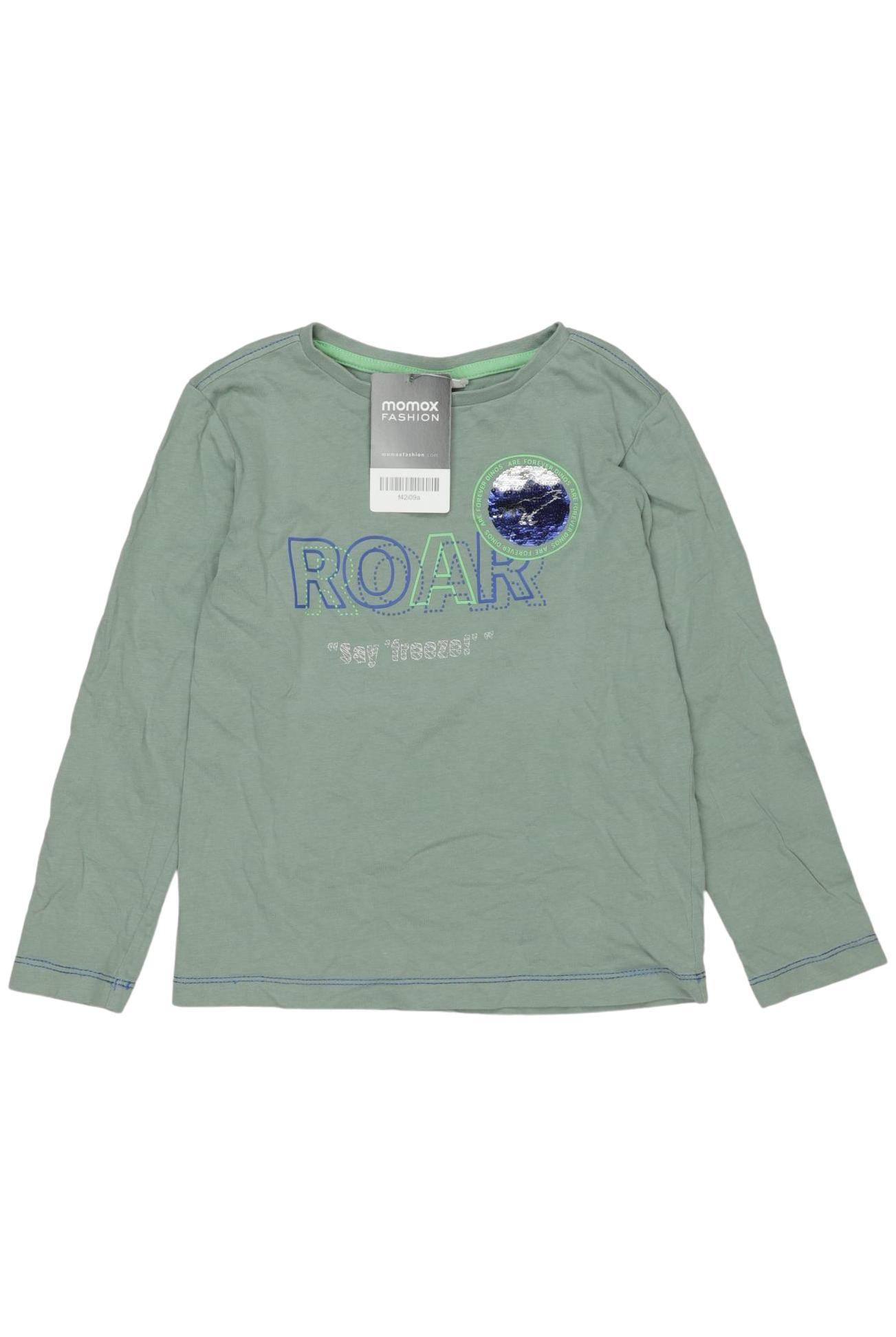 

s.Oliver Jungen Langarmshirt, hellgrün, Gr. 116