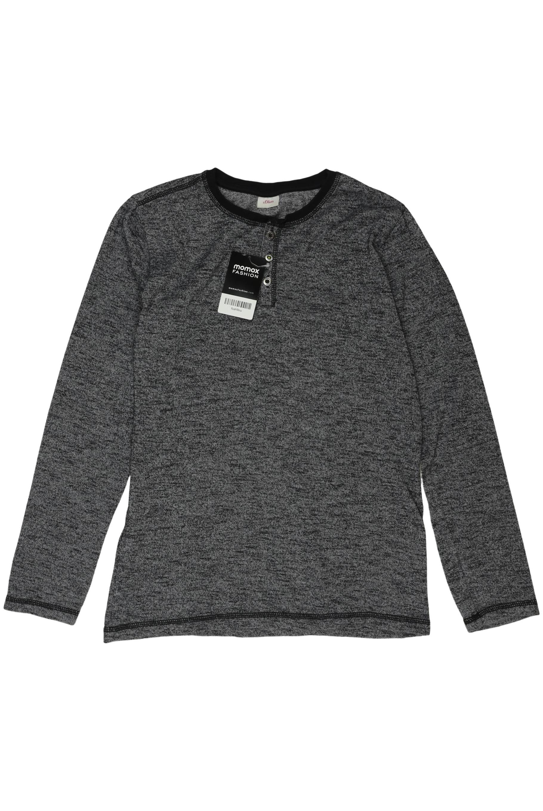 

s.Oliver Jungen Langarmshirt, grau, Gr. 164