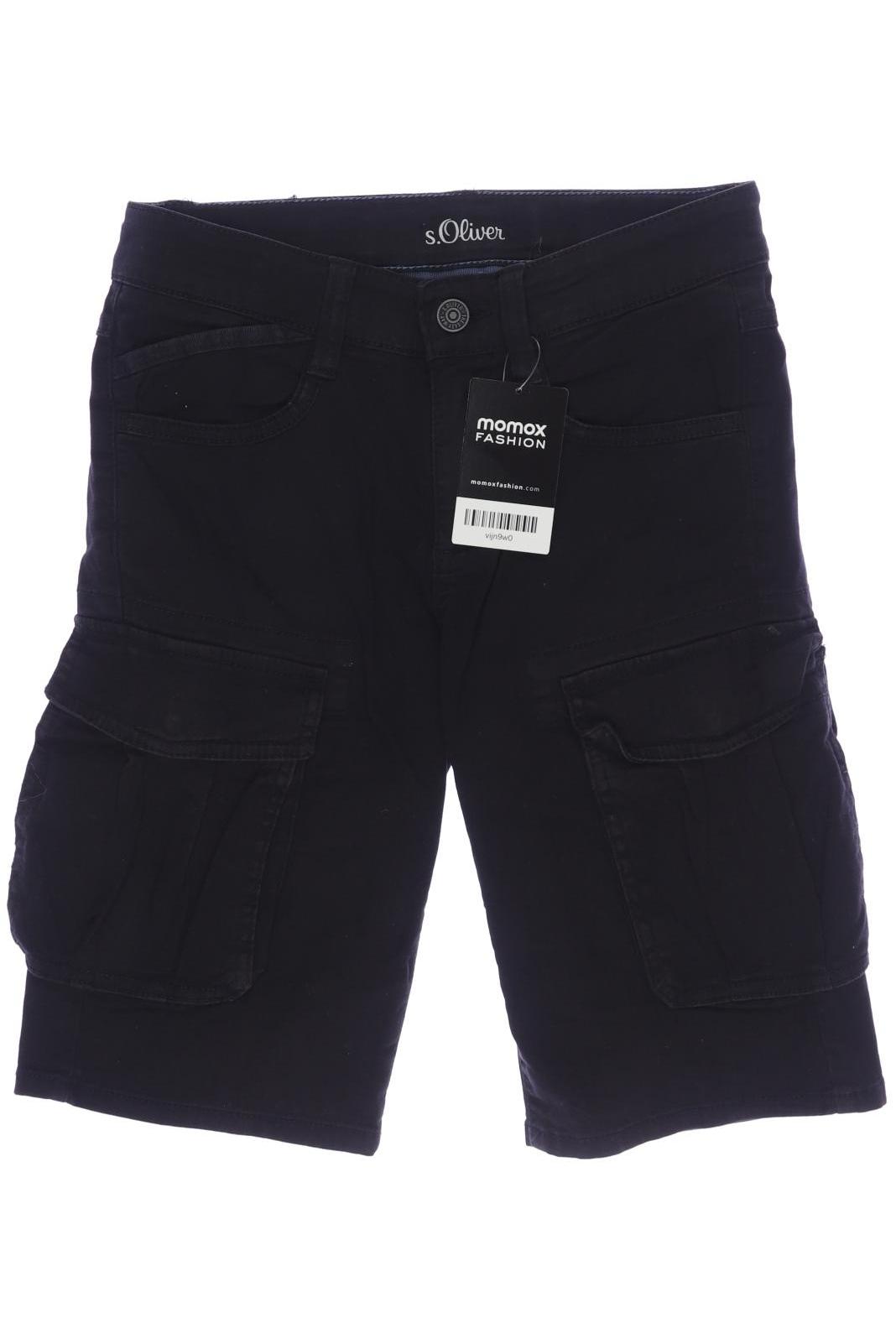 

s.Oliver Herren Shorts, schwarz, Gr. 152