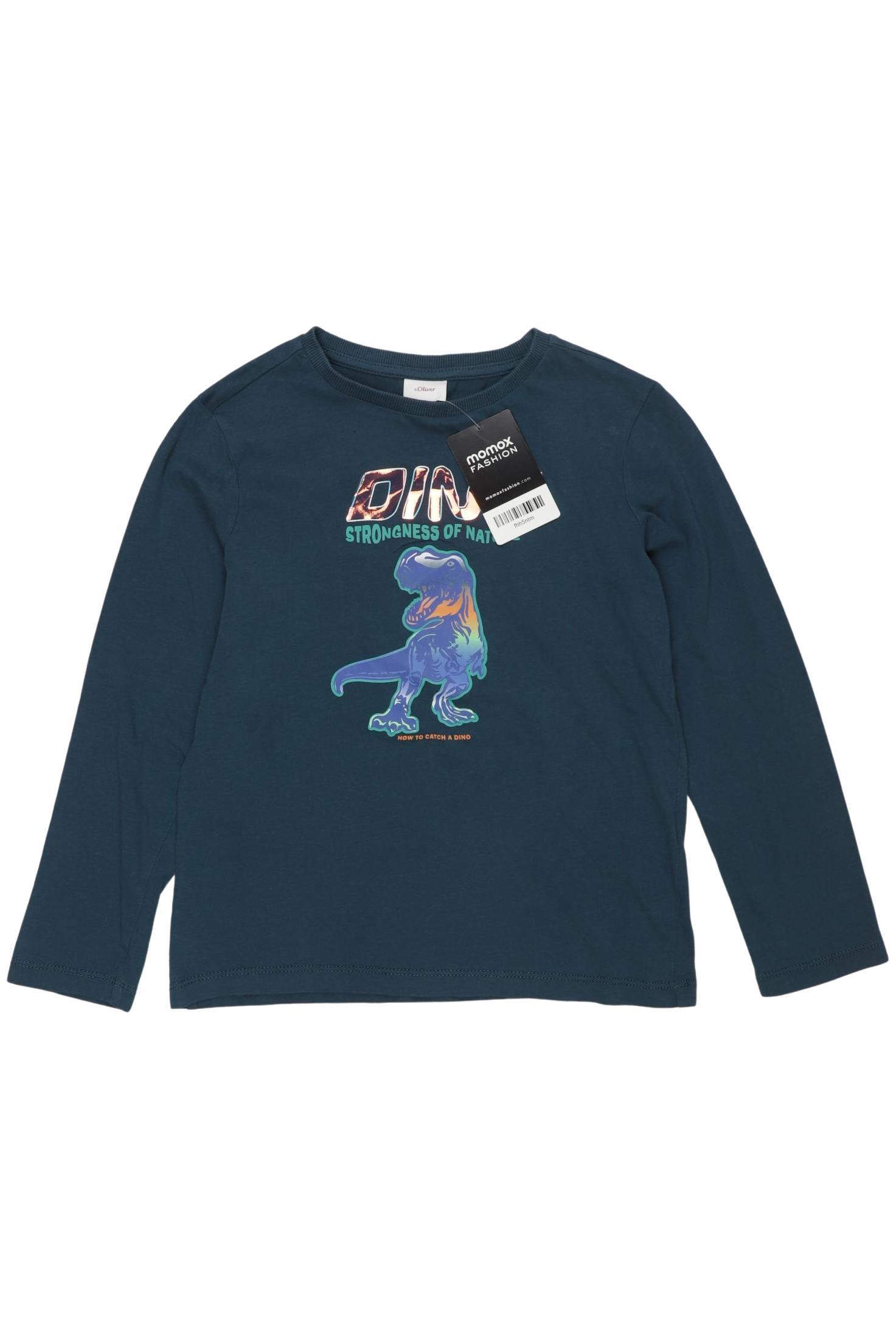 

s.Oliver Jungen Langarmshirt, türkis, Gr. 128