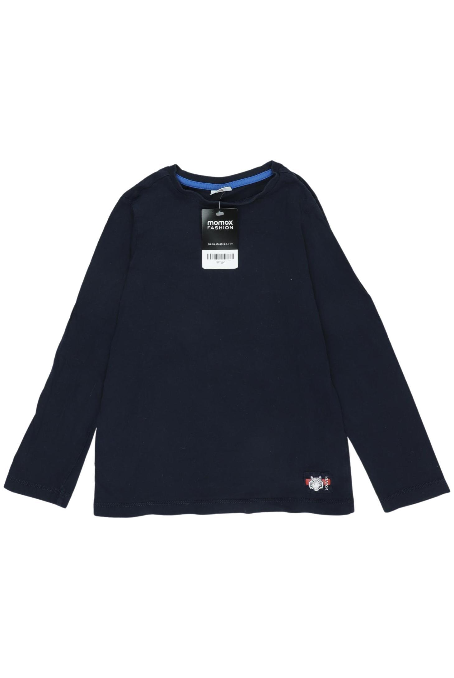 

s.Oliver Jungen Langarmshirt, marineblau, Gr. 128
