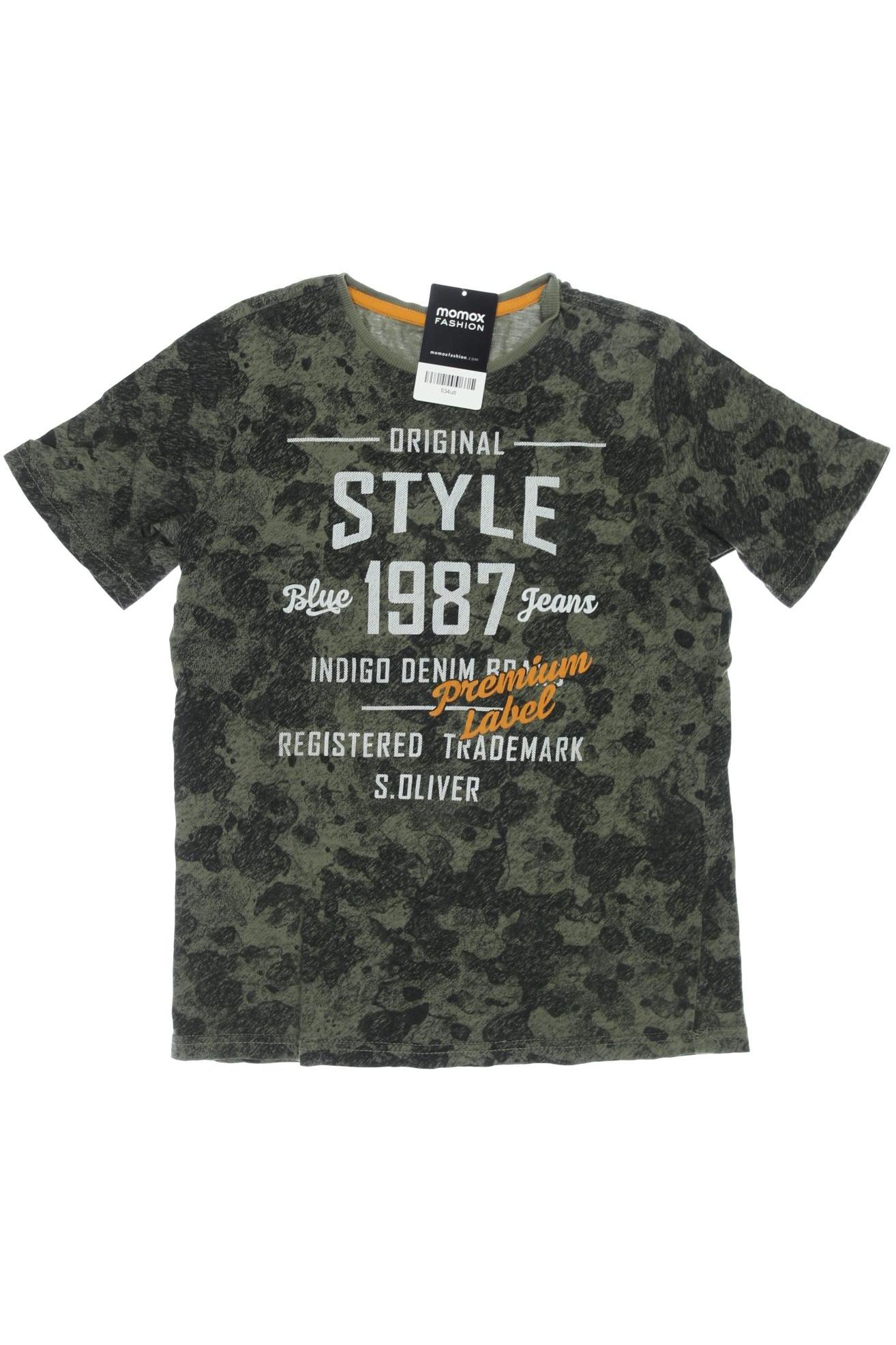 

s.Oliver Herren T-Shirt, grün, Gr. 152