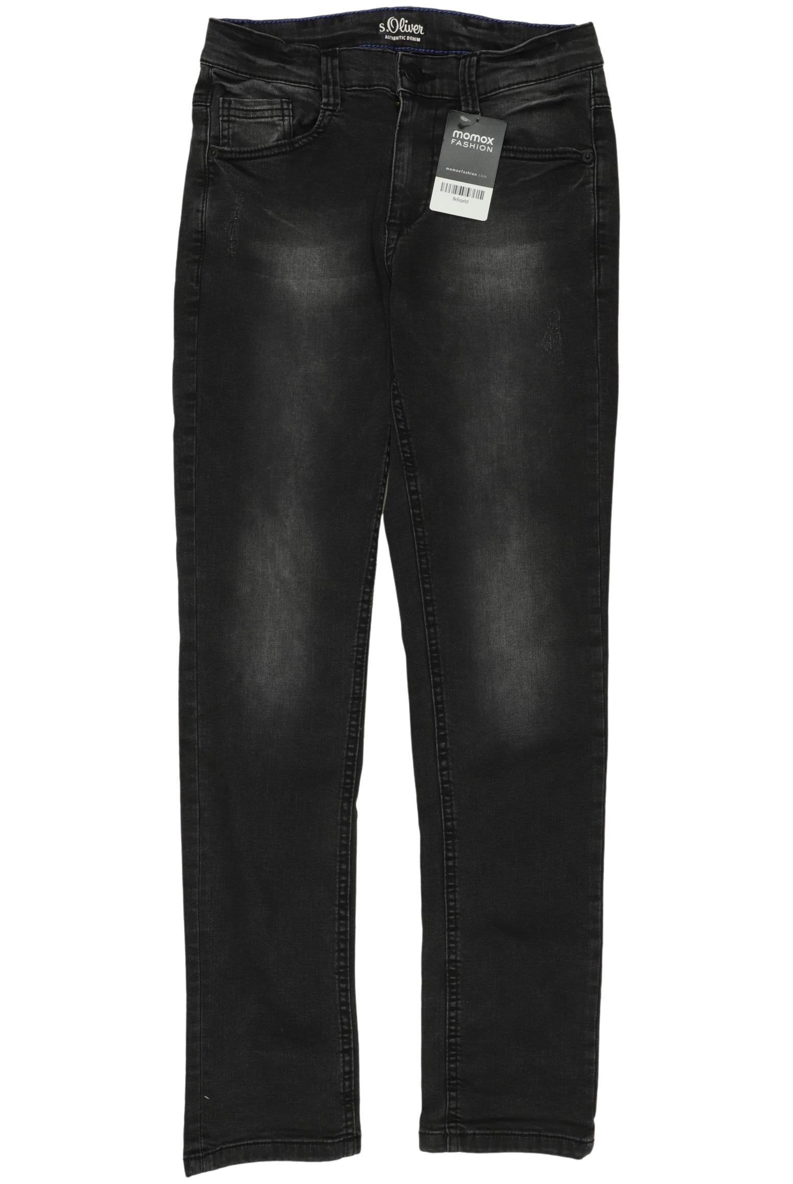 

s.Oliver Herren Jeans, schwarz, Gr. 164