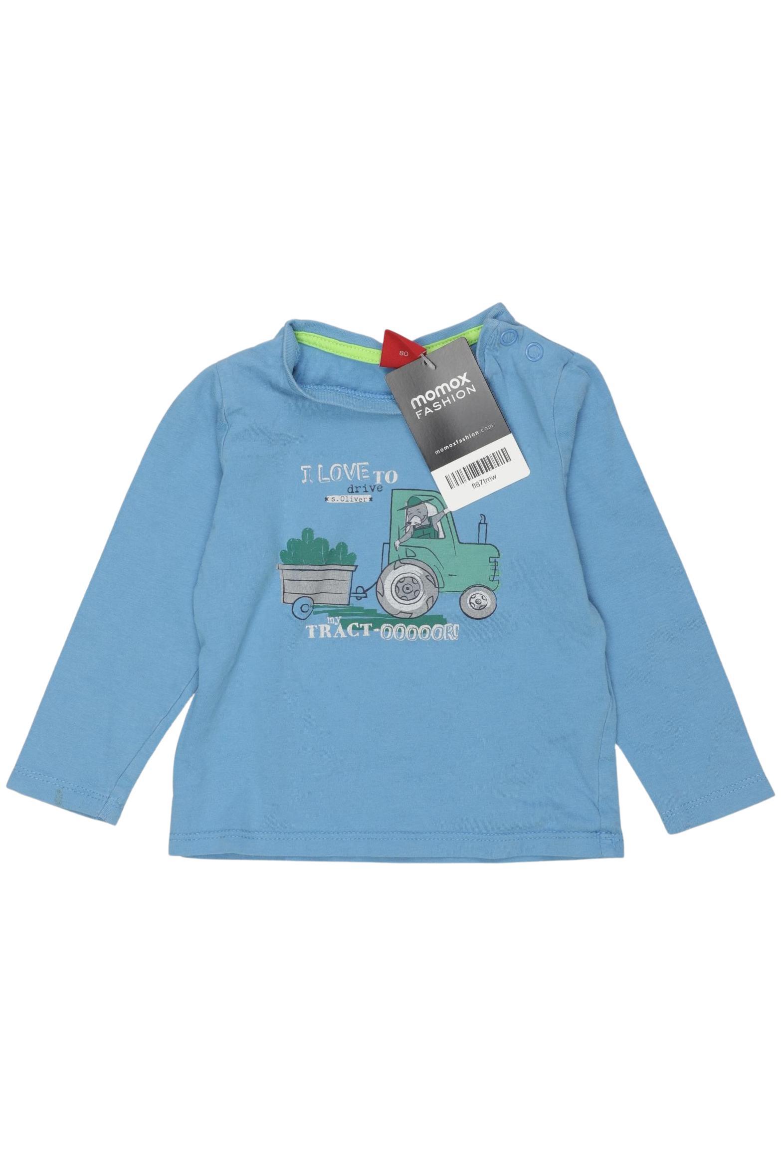 

s.Oliver Jungen Langarmshirt, hellblau, Gr. 80