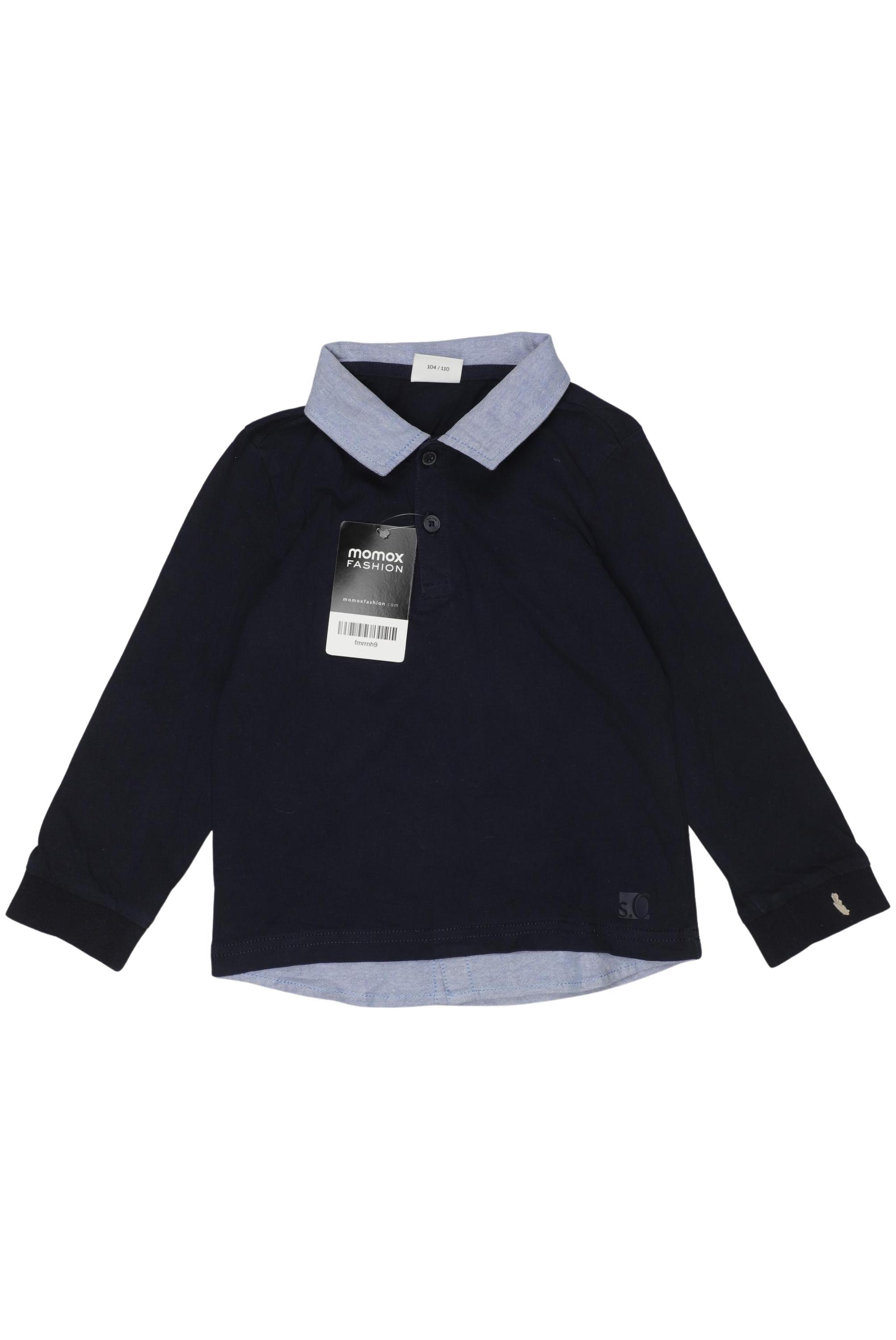 

s.Oliver Jungen Langarmshirt, marineblau, Gr. 104
