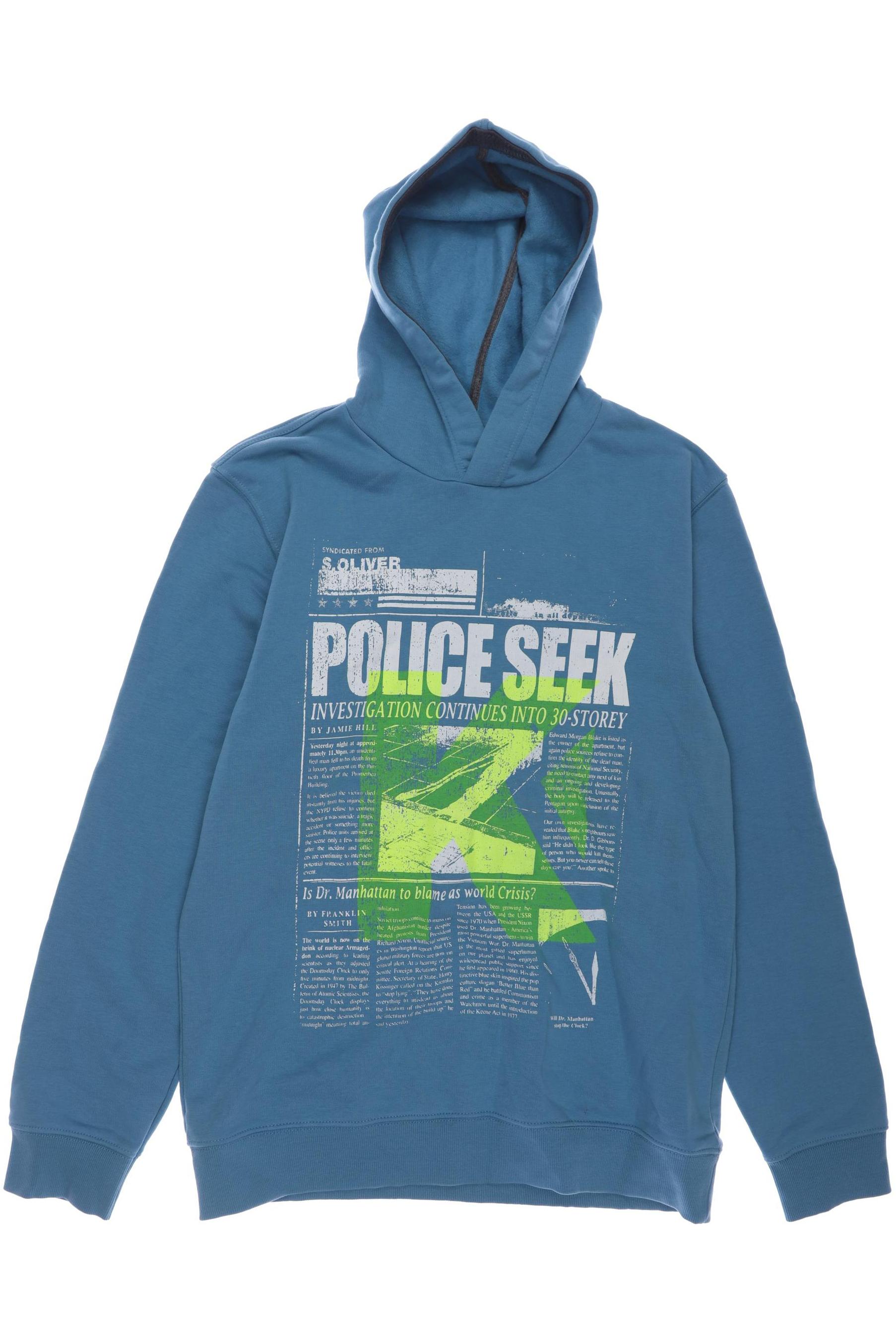 

s.Oliver Herren Hoodies & Sweater, blau, Gr. 176