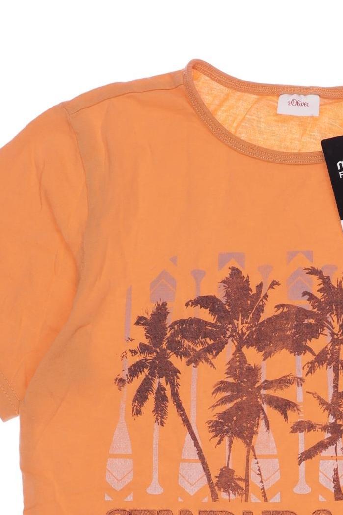 Thumbnail - s.Oliver Jungen T-Shirt, orange, Gr. 164
