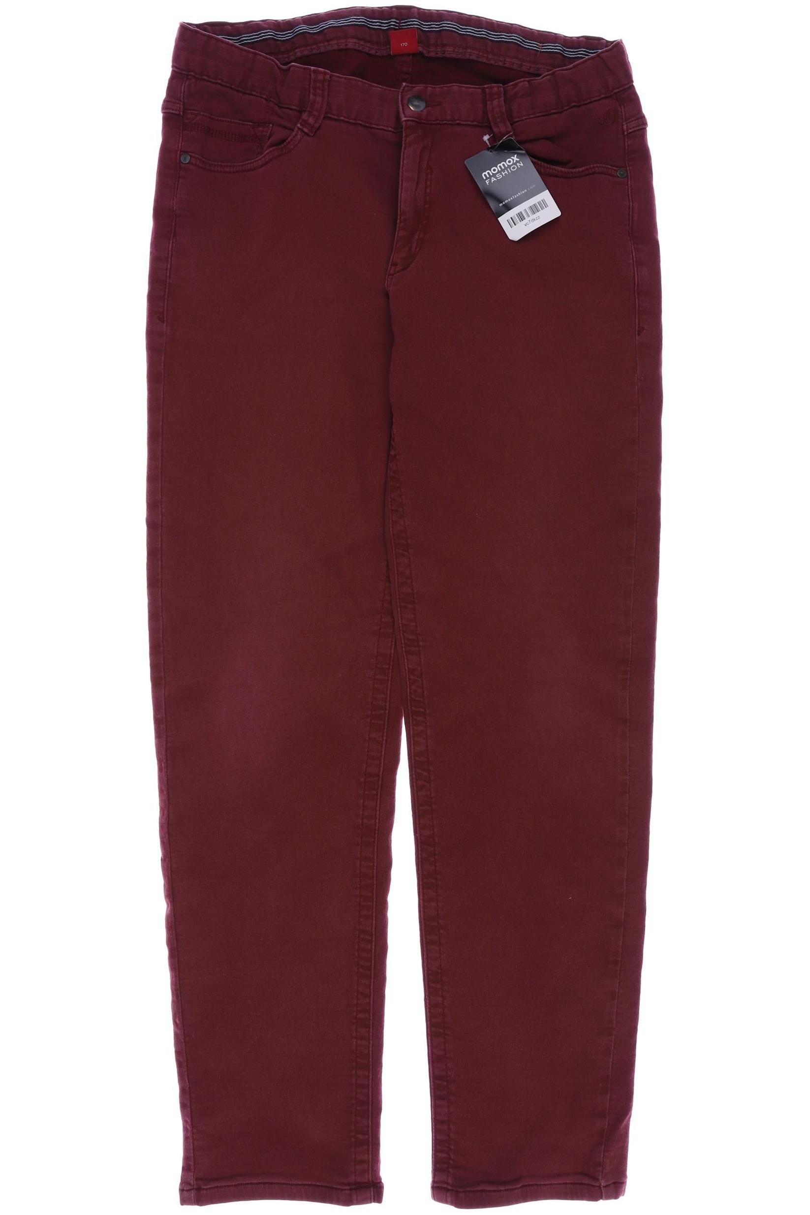 

s.Oliver Herren Jeans, bordeaux, Gr. 170