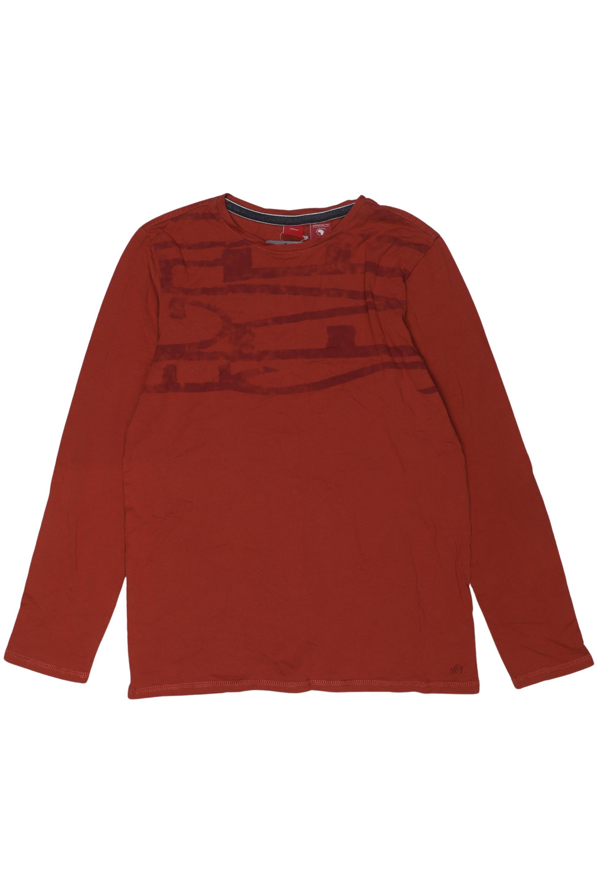 

s.Oliver Jungen Langarmshirt, rot, Gr. 164