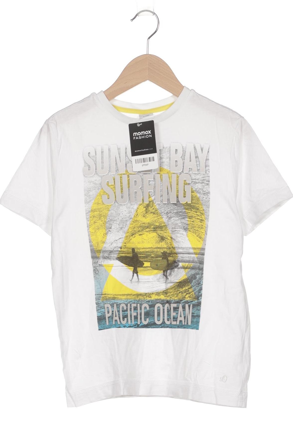 

s.Oliver Herren T-Shirt, weiß, Gr. 140