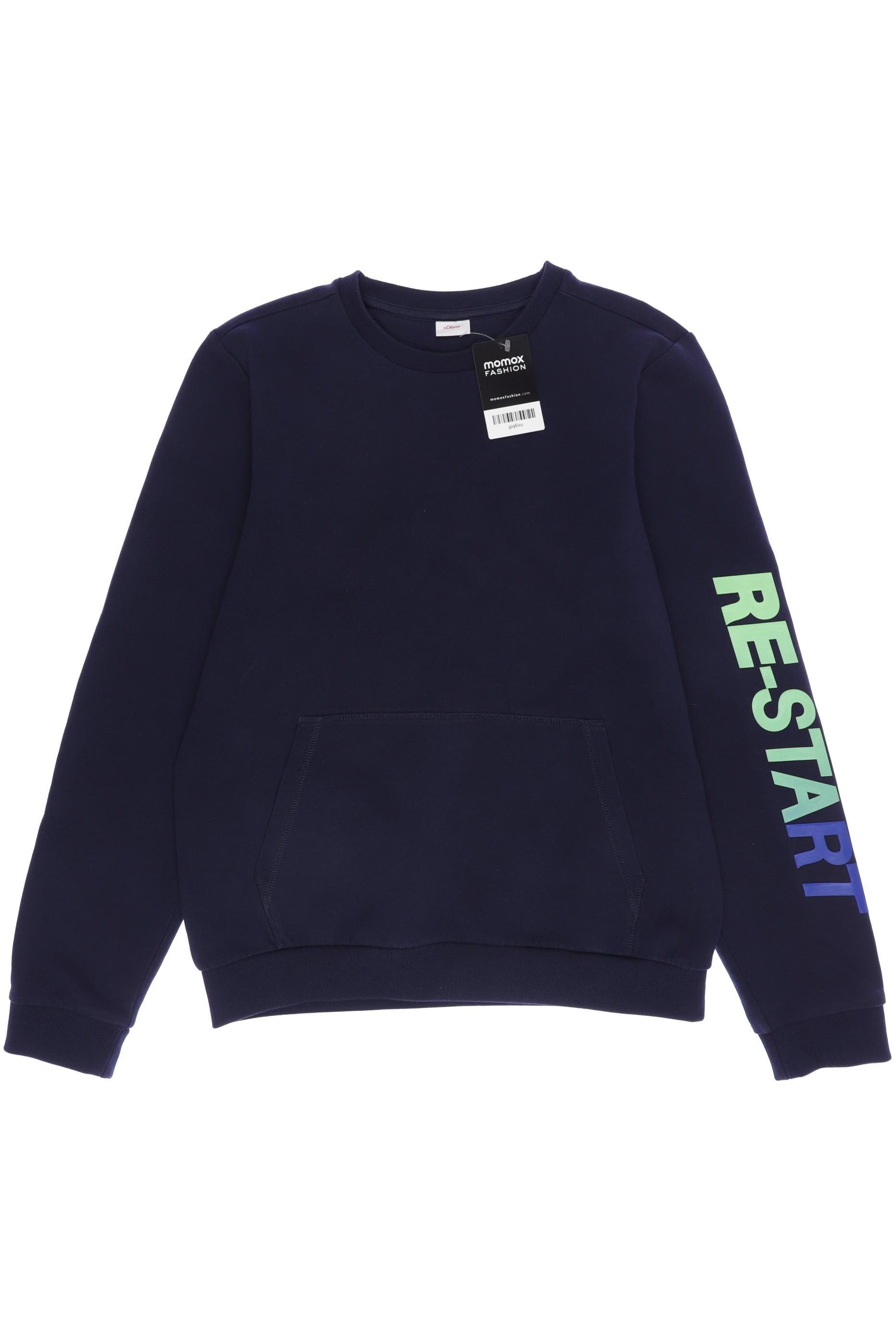 

s.Oliver Herren Hoodies & Sweater, marineblau, Gr. 176