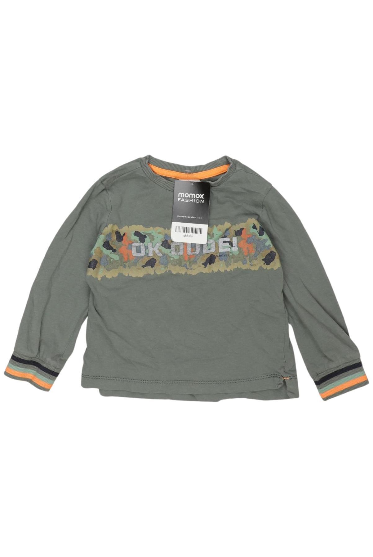 

s.Oliver Jungen Langarmshirt, grün, Gr. 92