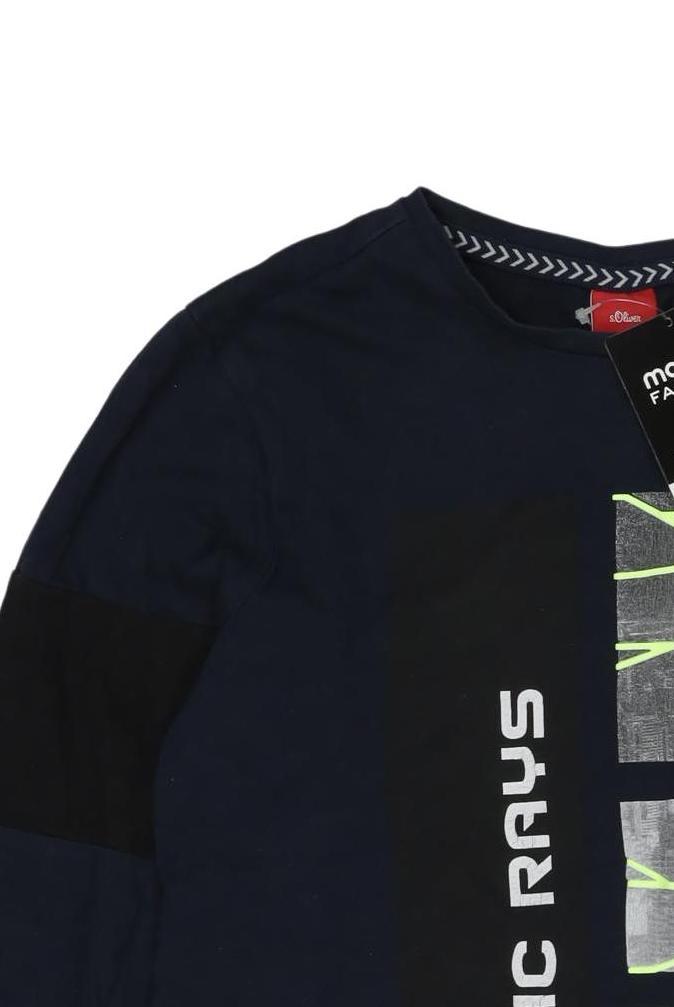 Thumbnail - s.Oliver Jungen Langarmshirt, neon, Gr. 140