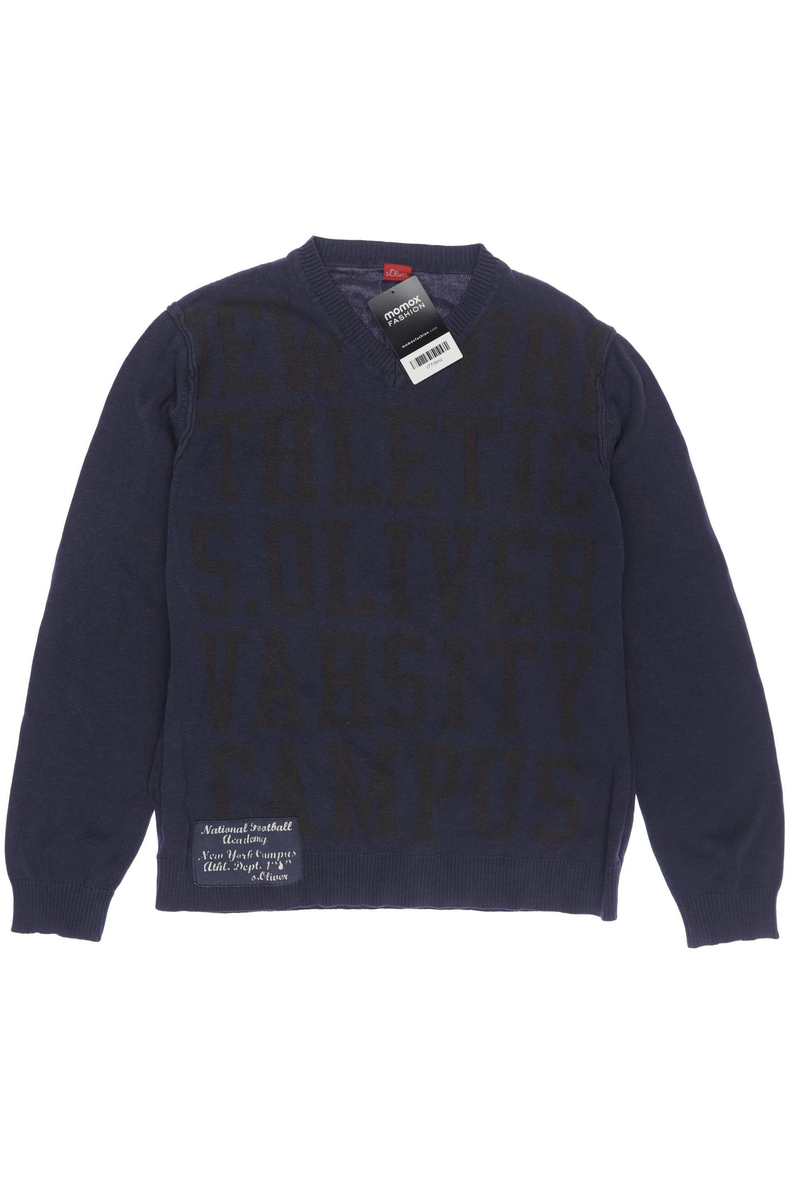 

s.Oliver Herren Pullover, marineblau, Gr. 158