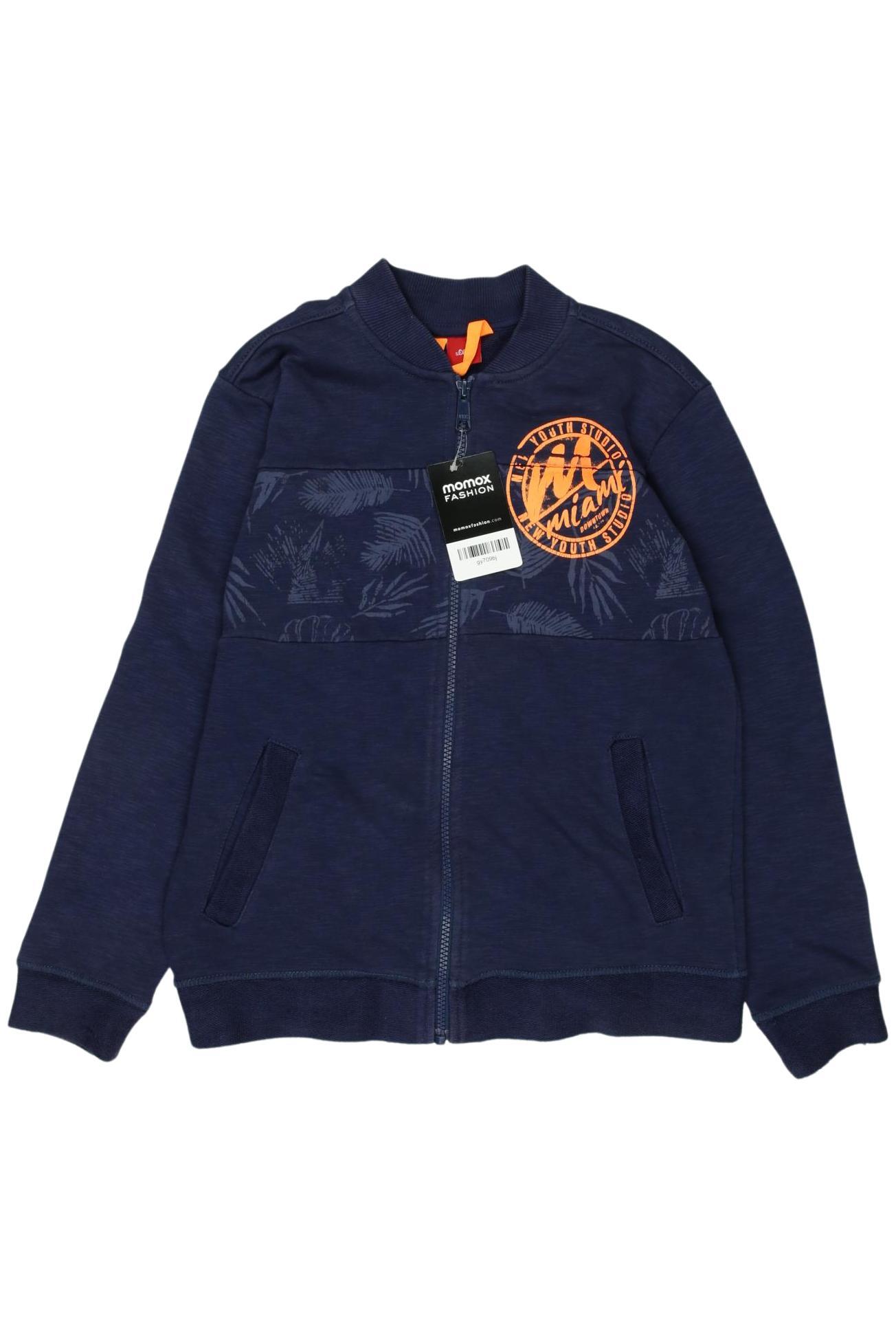 

s.Oliver Jungen Hoodies & Sweater, marineblau, Gr. 140