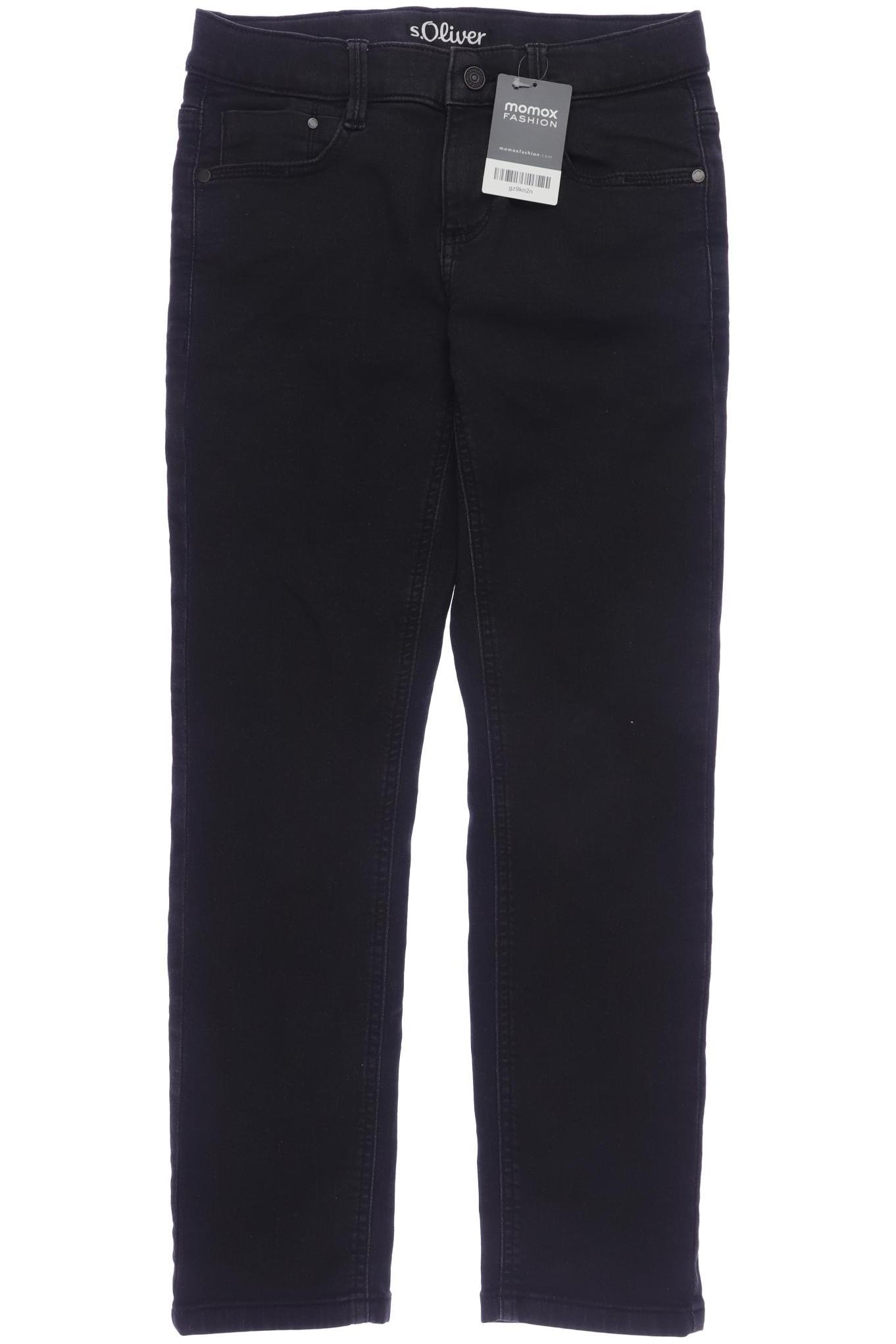 

s.Oliver Jungen Jeans, schwarz