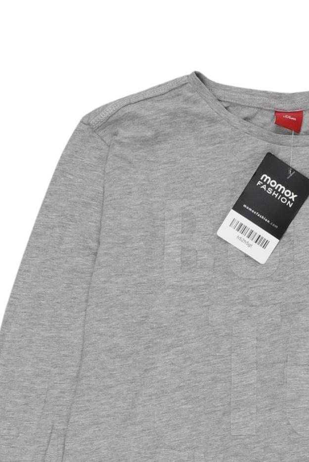 Thumbnail - s.Oliver Jungen Langarmshirt, grau, Gr. 152